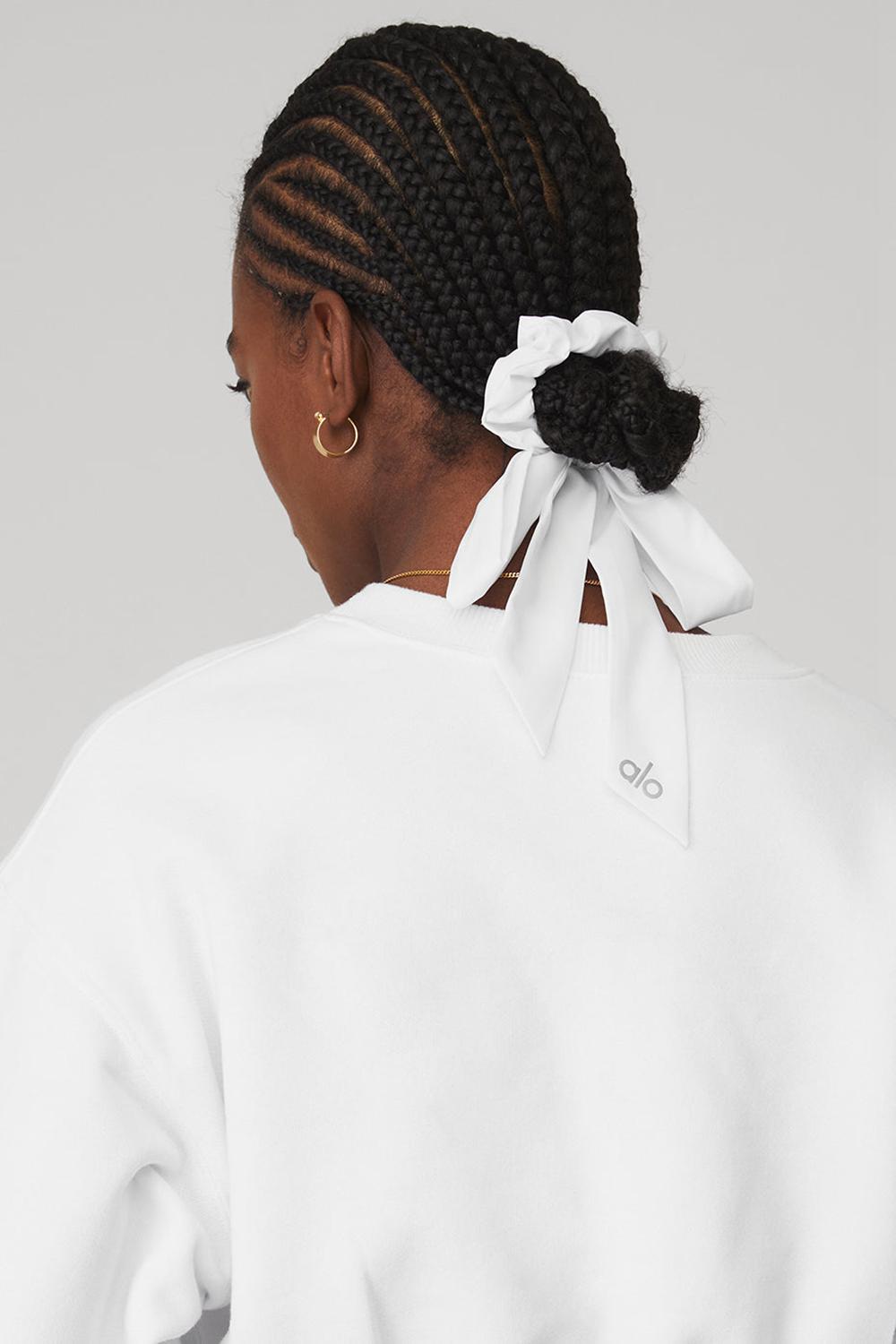 Coletero Alo Yoga Love Knots Tie Mujer Blancos | Mexico  RJZ-810395