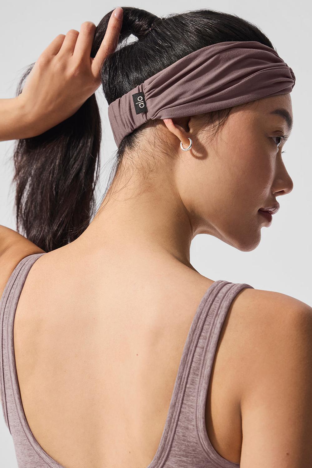 Diademas Alo Yoga Alosoft Mujer Mushroom | Mexico  FAY-654732