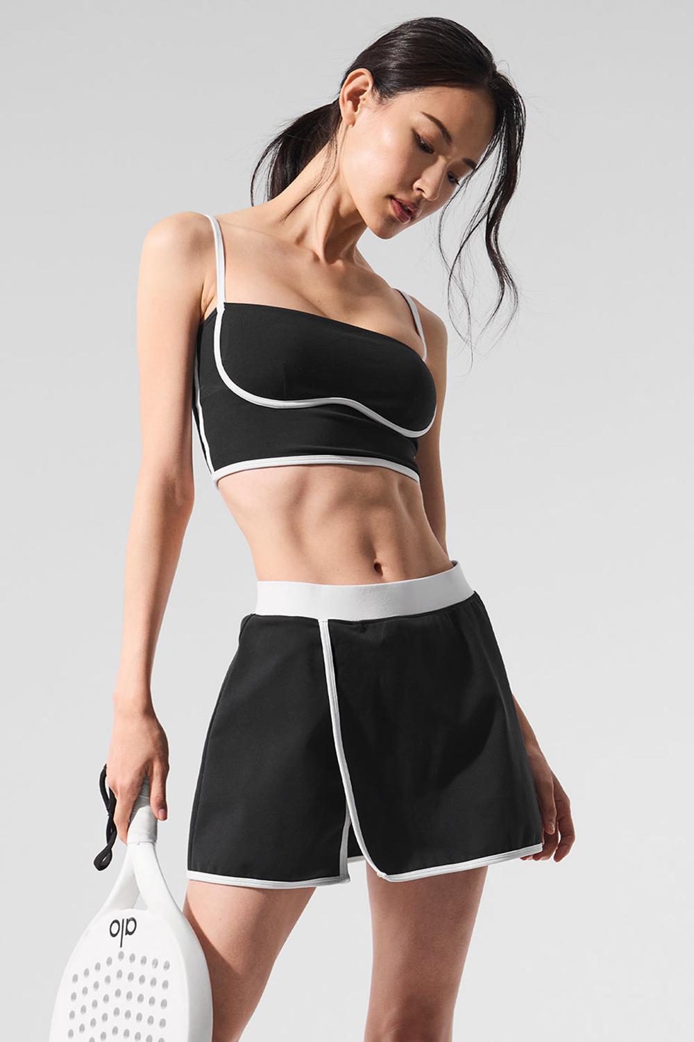 Falda Alo Yoga Airbrush Streamlined Mujer Negros Blancos | Mexico  JGD-689413