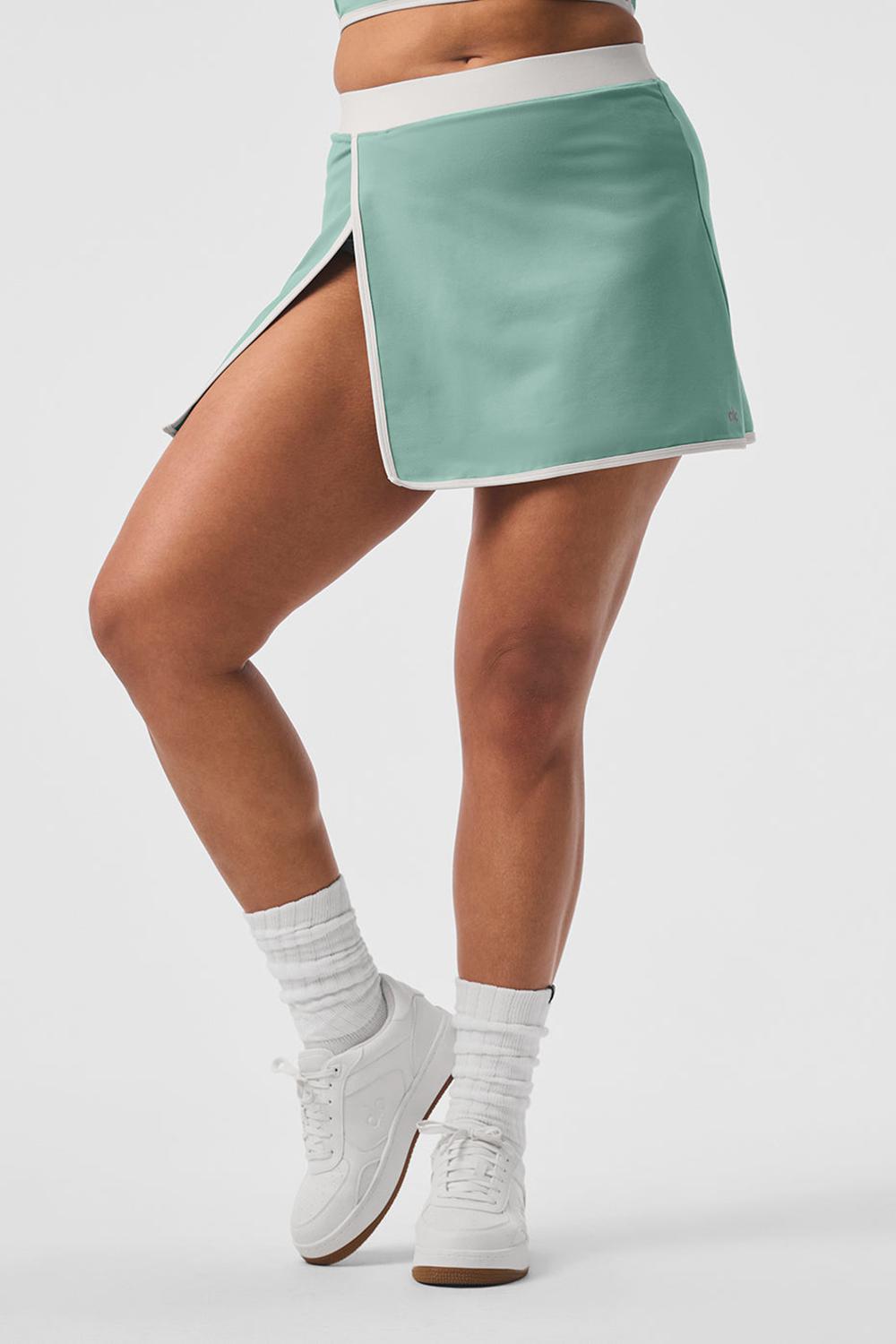 Falda Alo Yoga Airbrush Streamlined Mujer Verdes | Mexico  RDB-184732