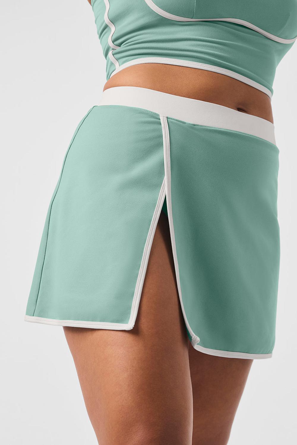 Falda Alo Yoga Airbrush Streamlined Mujer Verdes | Mexico  RDB-184732