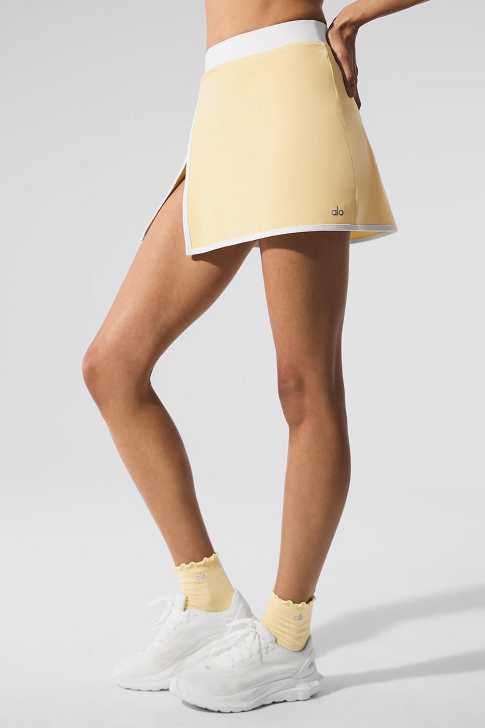Falda Alo Yoga Airbrush Streamlined Mujer Blancos | Mexico  VUL-961852