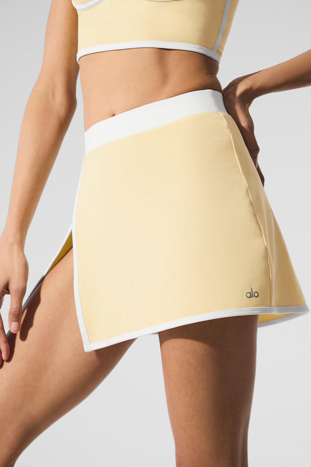 Falda Alo Yoga Airbrush Streamlined Mujer Blancos | Mexico  VUL-961852
