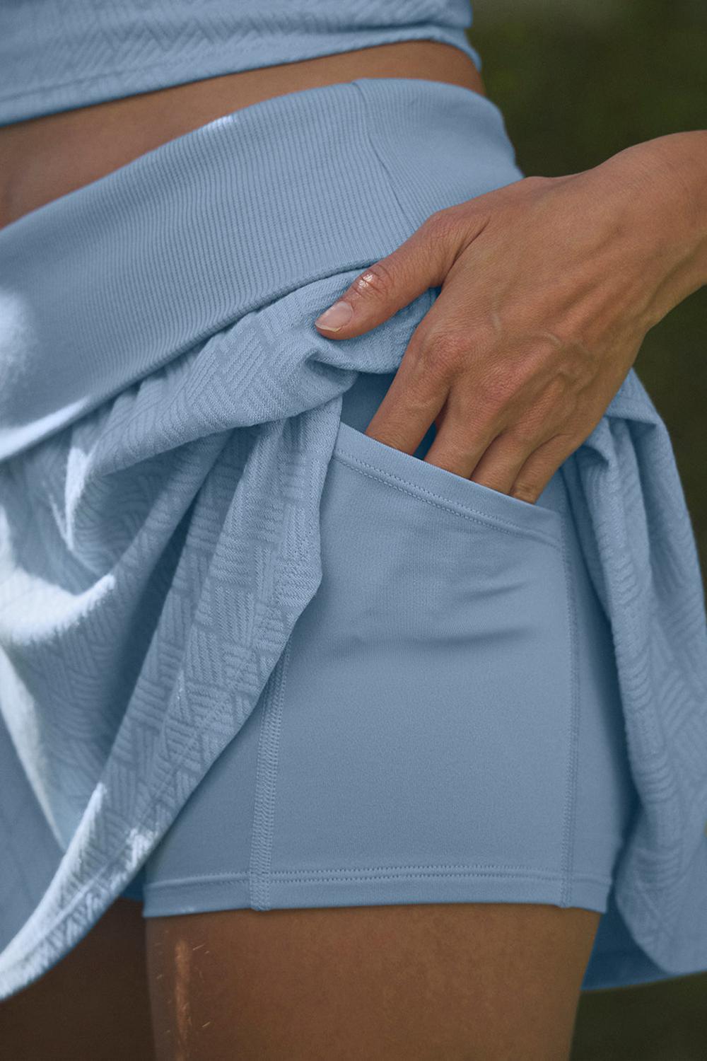 Falda Alo Yoga Doubles Only Mujer Azules | Mexico  GNL-956041