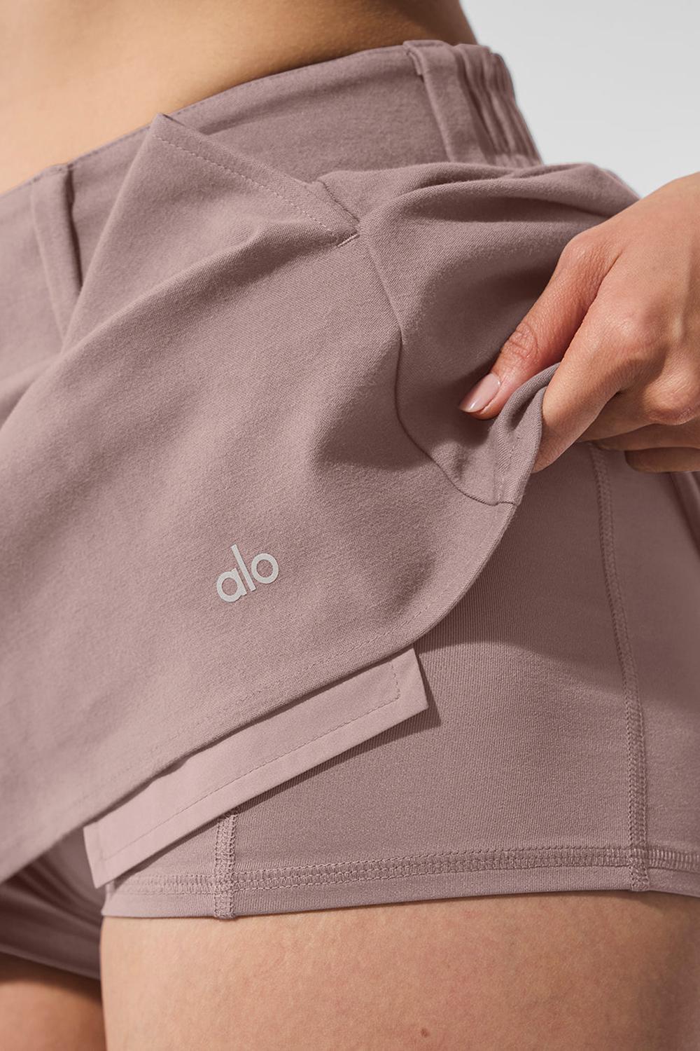 Falda Alo Yoga Good Days Mini Mujer Mushroom | Mexico  FVQ-507298
