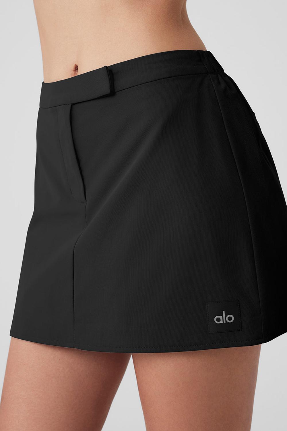 Falda Alo Yoga High Speed Mini Mujer Negros | Mexico  TFP-751209