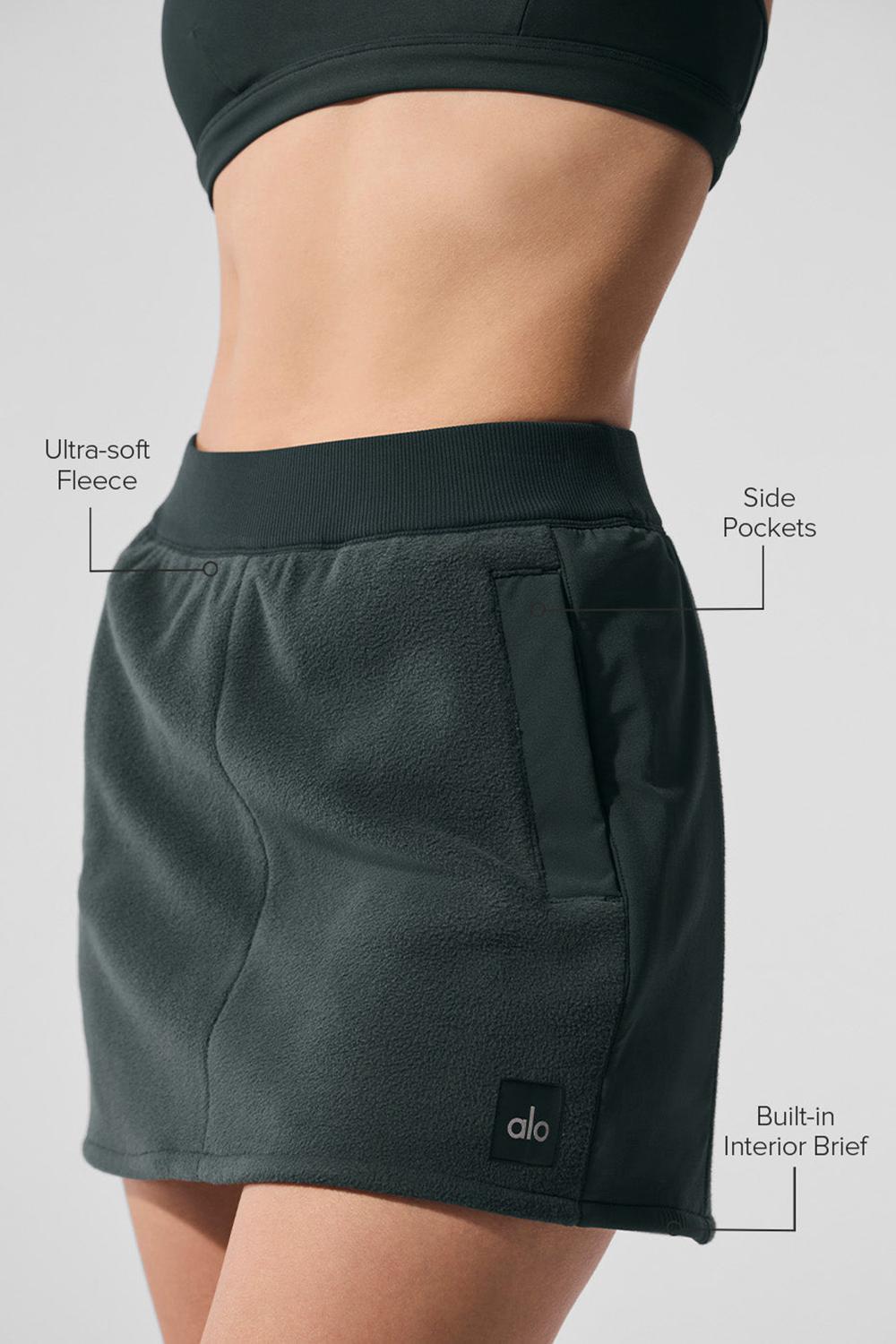 Falda Alo Yoga Polar Fleece Wintry Mix Mujer Verdes | Mexico  WLT-948572