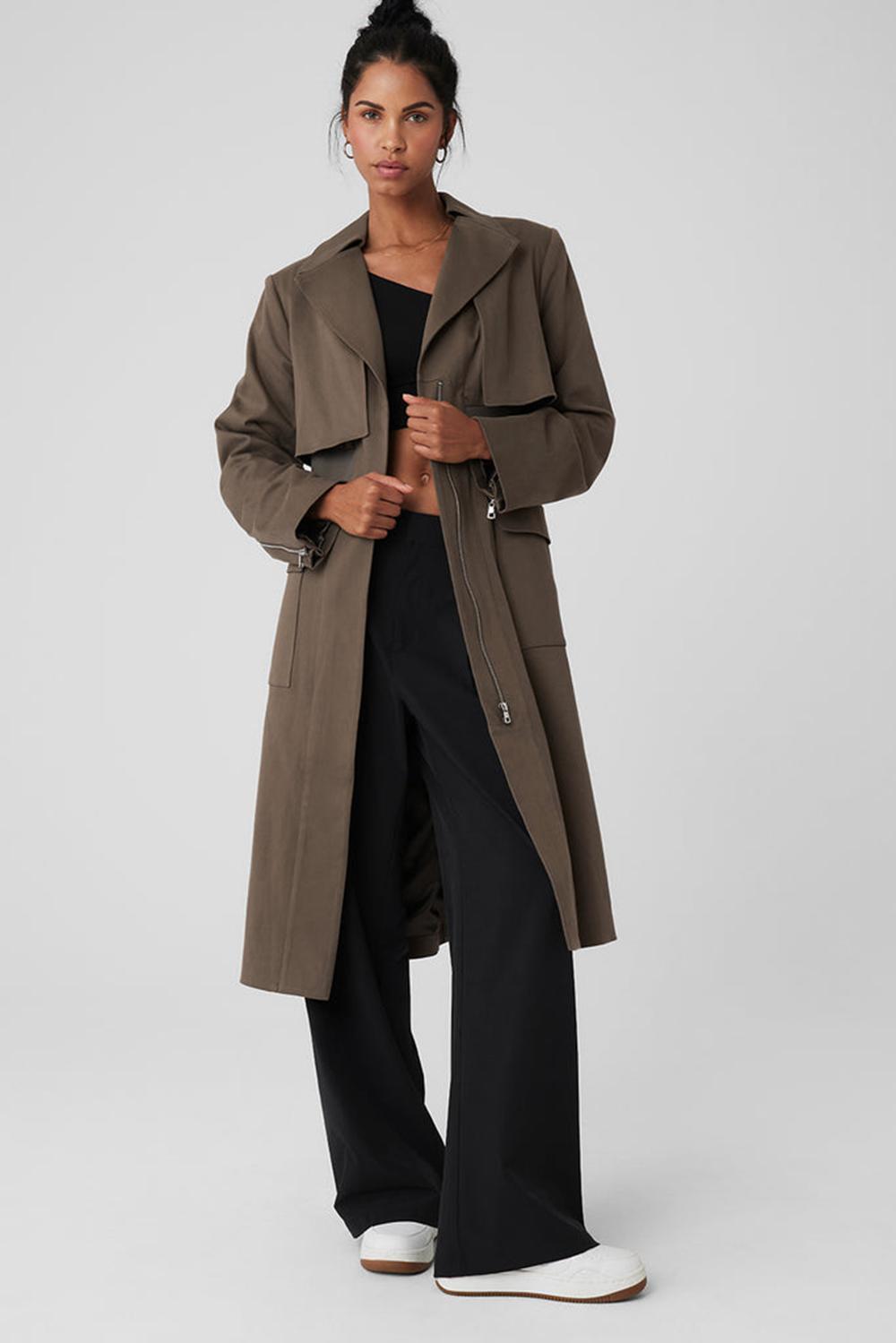 Gabardina Alo Yoga Formation Mujer Verde Oliva | Mexico  GJD-260185