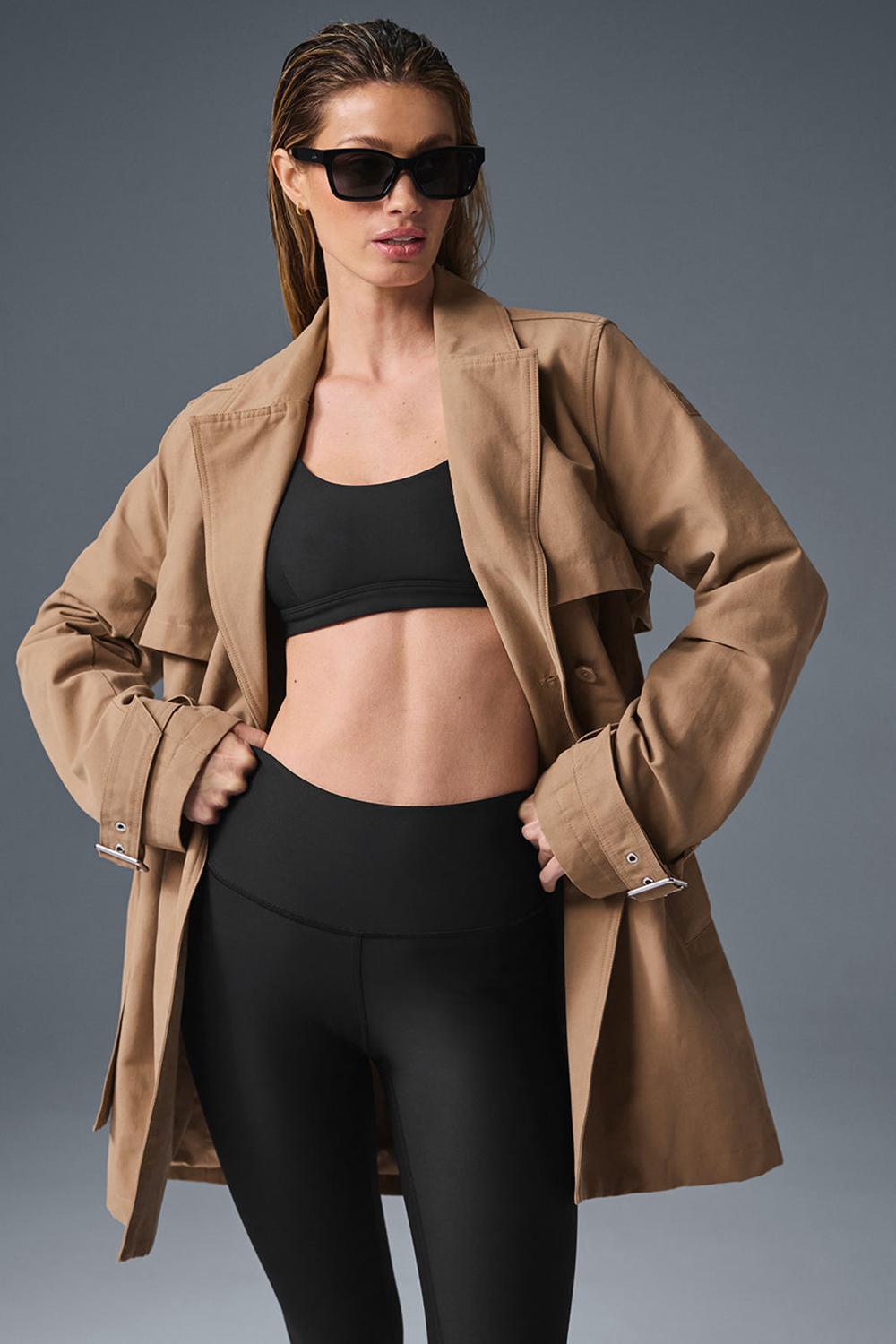 Gabardina Alo Yoga Prime Mujer Toasted Almond | Mexico  FRG-732961