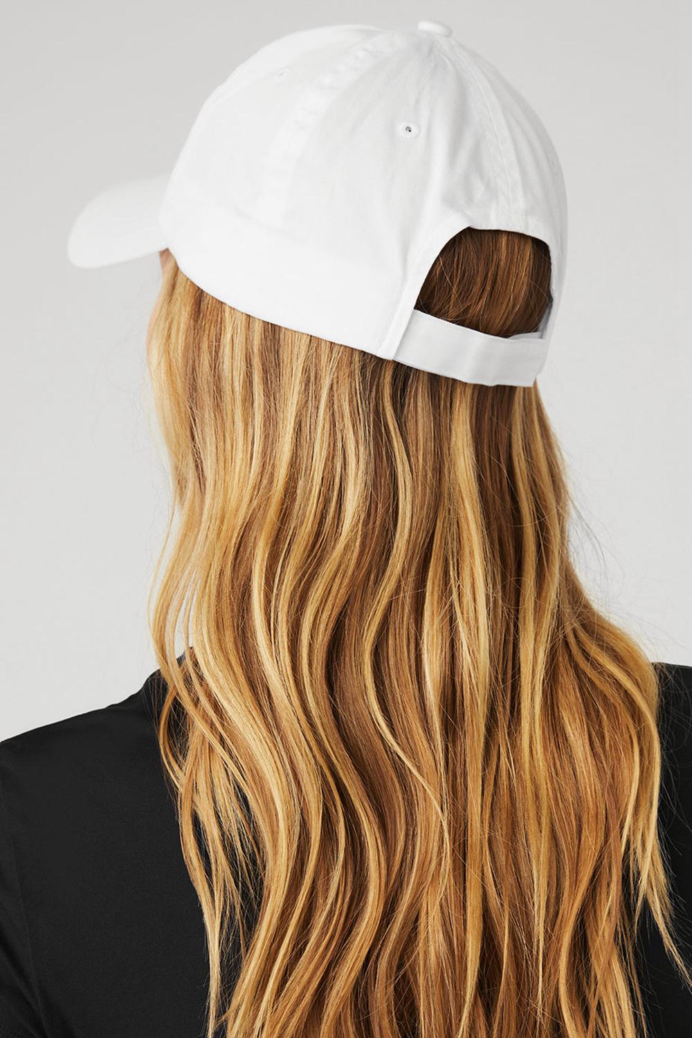 Gorras Alo Yoga Off-Duty Mujer Blancos Blancos | Mexico  GTV-847621