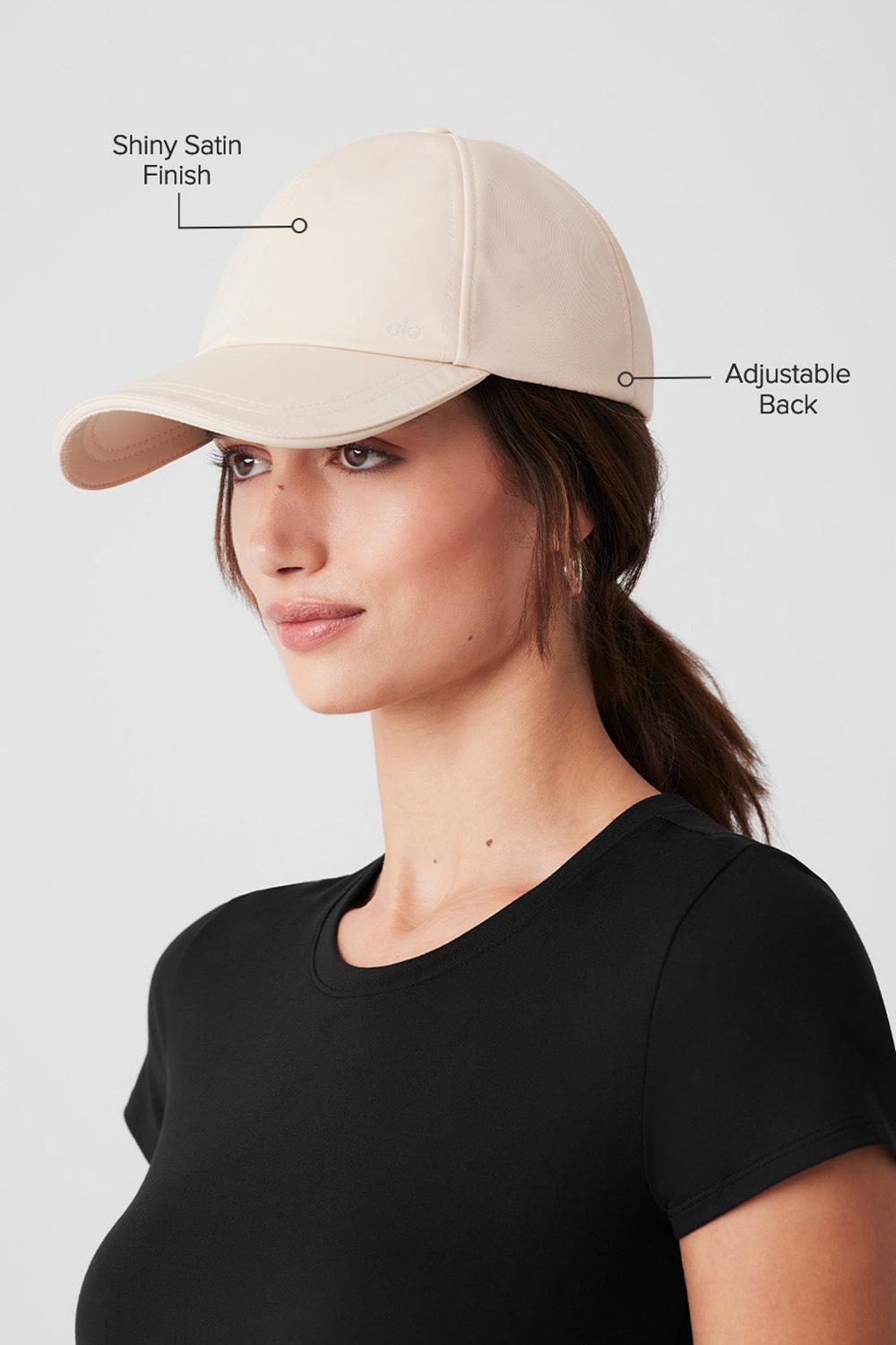 Gorras Alo Yoga Satin Off-Duty Mujer Creme | Mexico  FAQ-416273