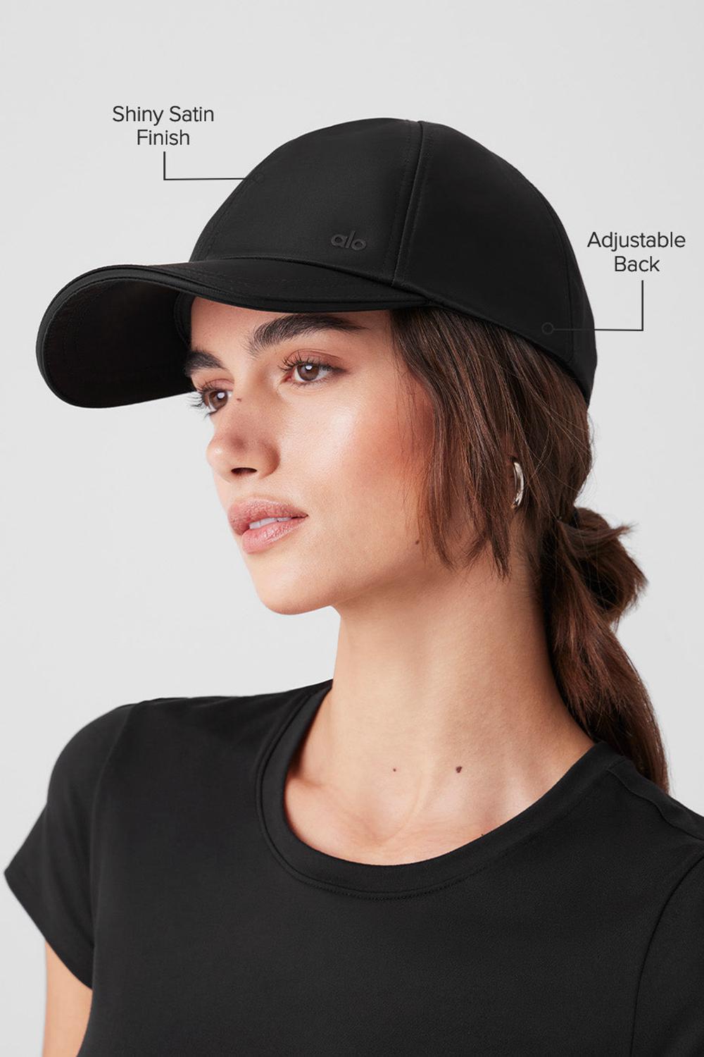 Gorras Alo Yoga Satin Off-Duty Mujer Negros | Mexico  OIC-745362