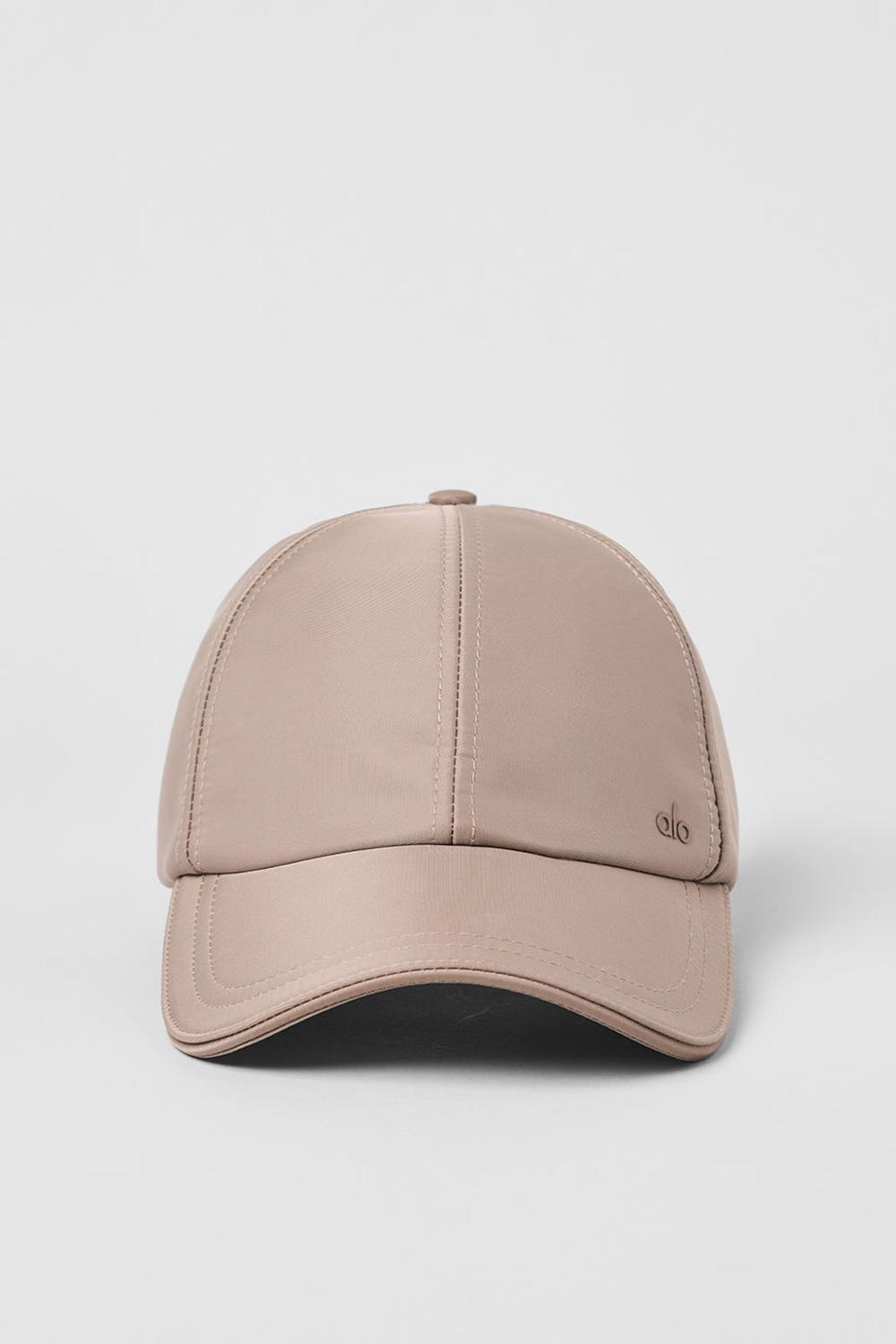 Gorras Alo Yoga Satin Off-Duty Mujer Taupe Satin | Mexico  GOA-174502