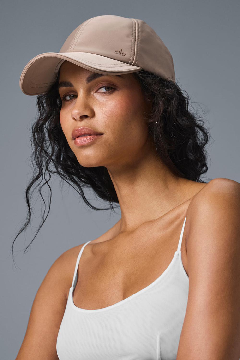 Gorras Alo Yoga Satin Off-Duty Mujer Taupe Satin | Mexico  GOA-174502