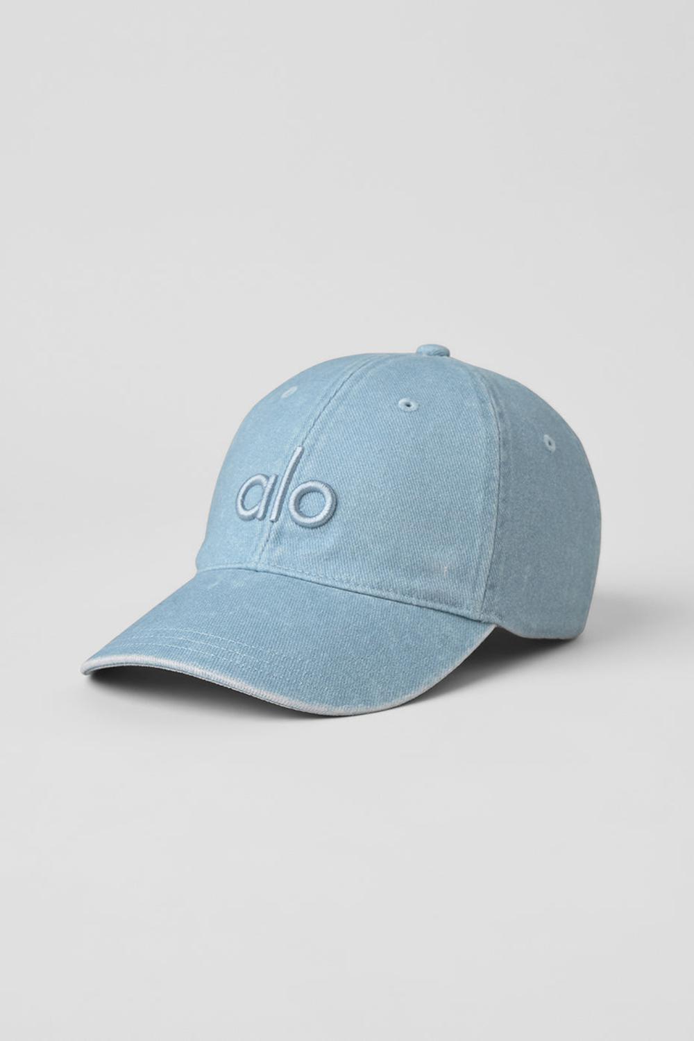 Gorras Alo Yoga Washed Off-Duty Mujer Azules | Mexico  XGY-925036