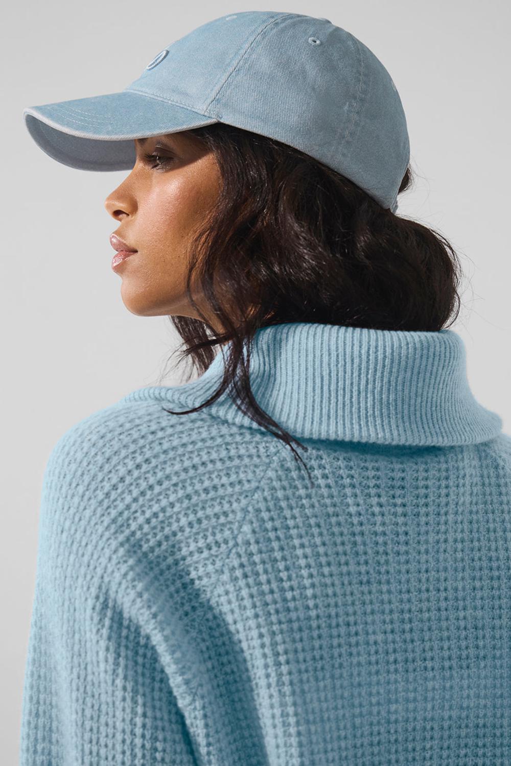 Gorras Alo Yoga Washed Off-Duty Mujer Azules | Mexico  XGY-925036