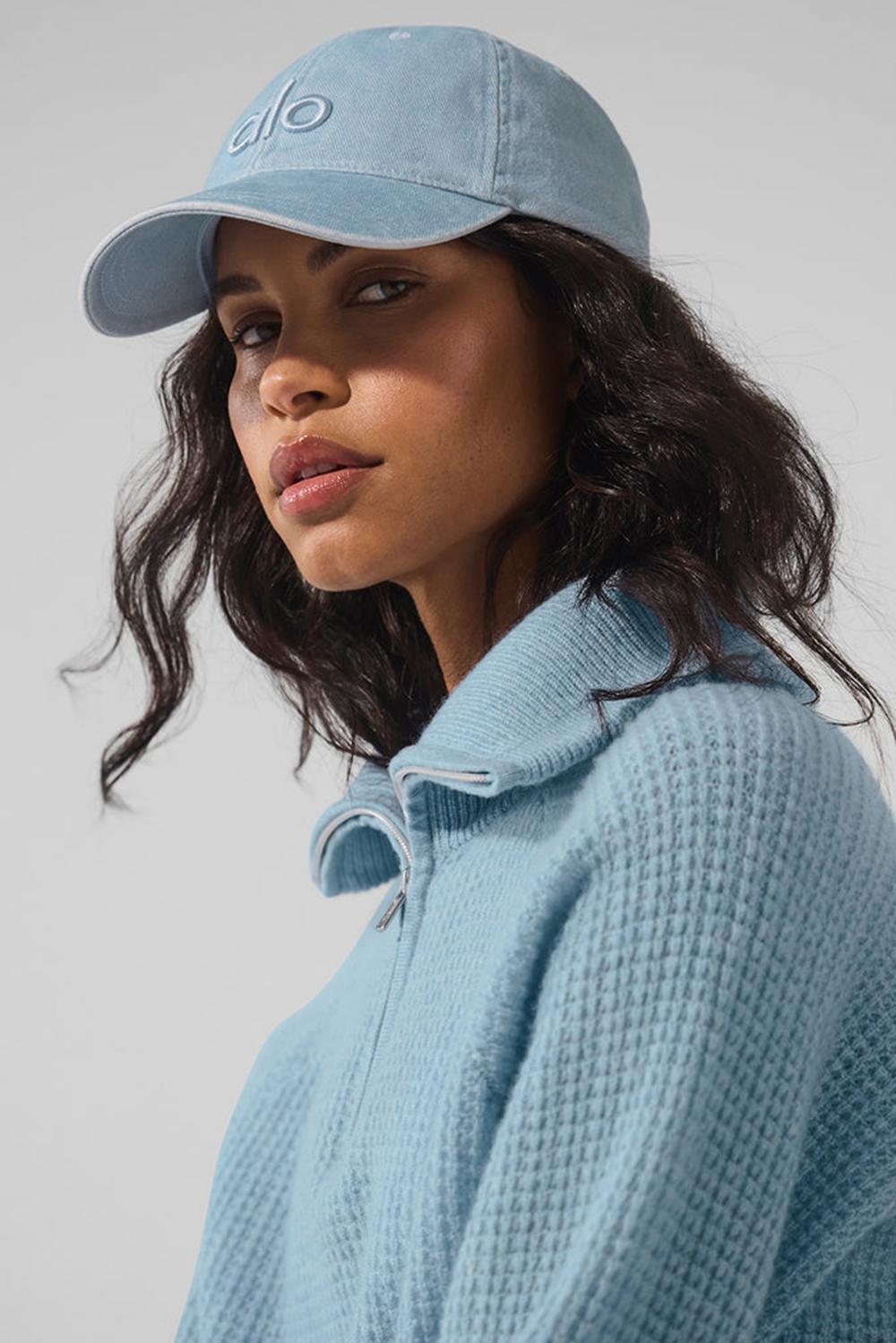 Gorras Alo Yoga Washed Off-Duty Mujer Azules | Mexico  XGY-925036