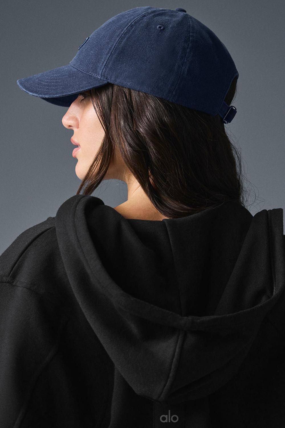 Gorras Alo Yoga Washed Off-Duty Mujer Azul Marino | Mexico  PJZ-963081