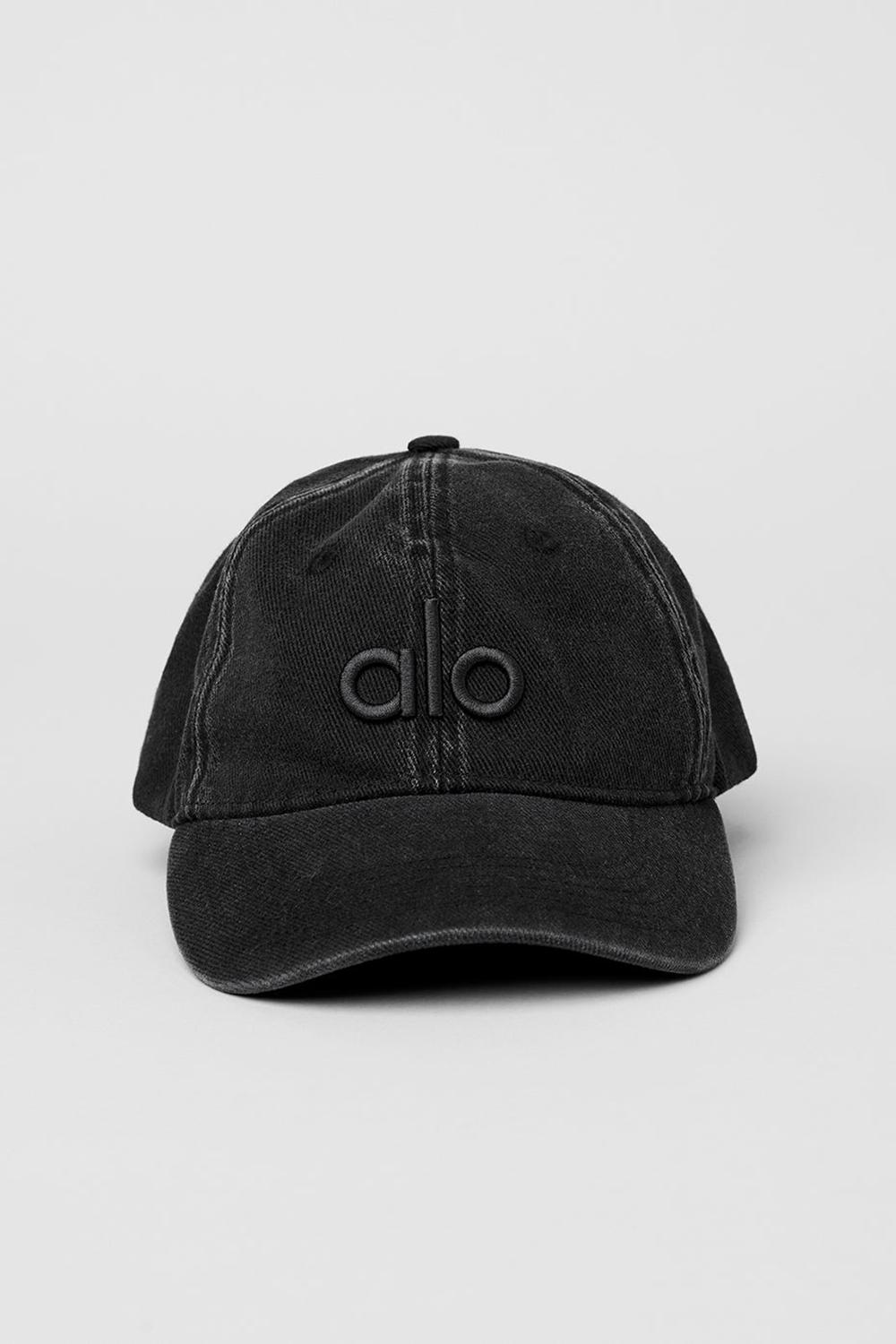 Gorras Alo Yoga Washed Off-Duty Mujer Negros | Mexico  PIT-953170