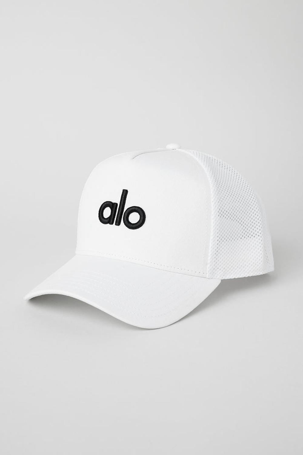 Gorras De Camionero Alo Yoga District Hombre Blancos Negros | Mexico  XWB-741926