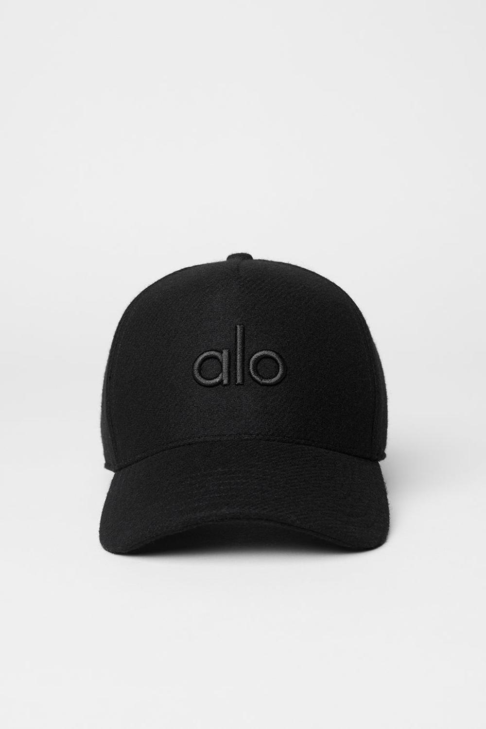 Gorras De Camionero Alo Yoga Wool District Hombre Negros | Mexico  DUX-498650