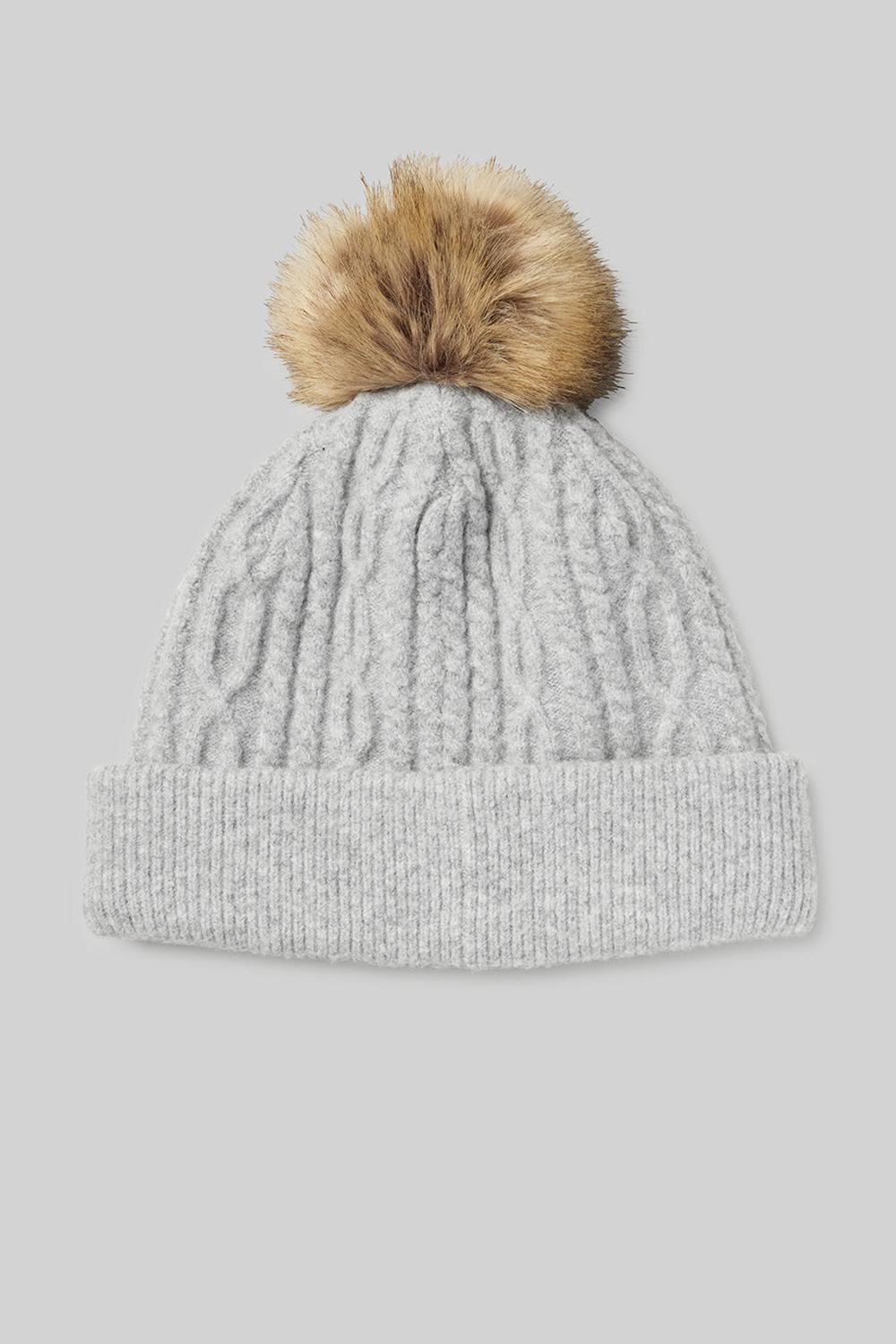 Gorro Alo Yoga Cable Knit Mujer Grises | Mexico  JDY-386951