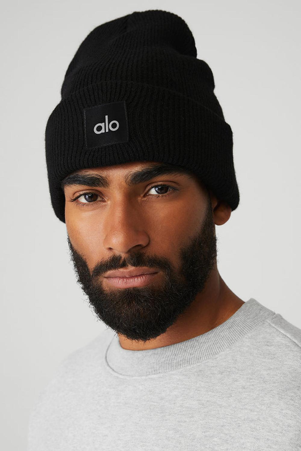 Gorro Alo Yoga Everyday Hombre Negros | Mexico  KOB-783960