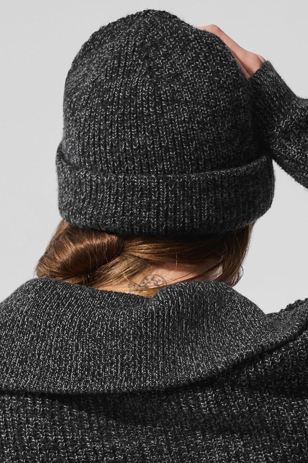 Gorro Alo Yoga Marl Mujer Negros | Mexico  AND-173406