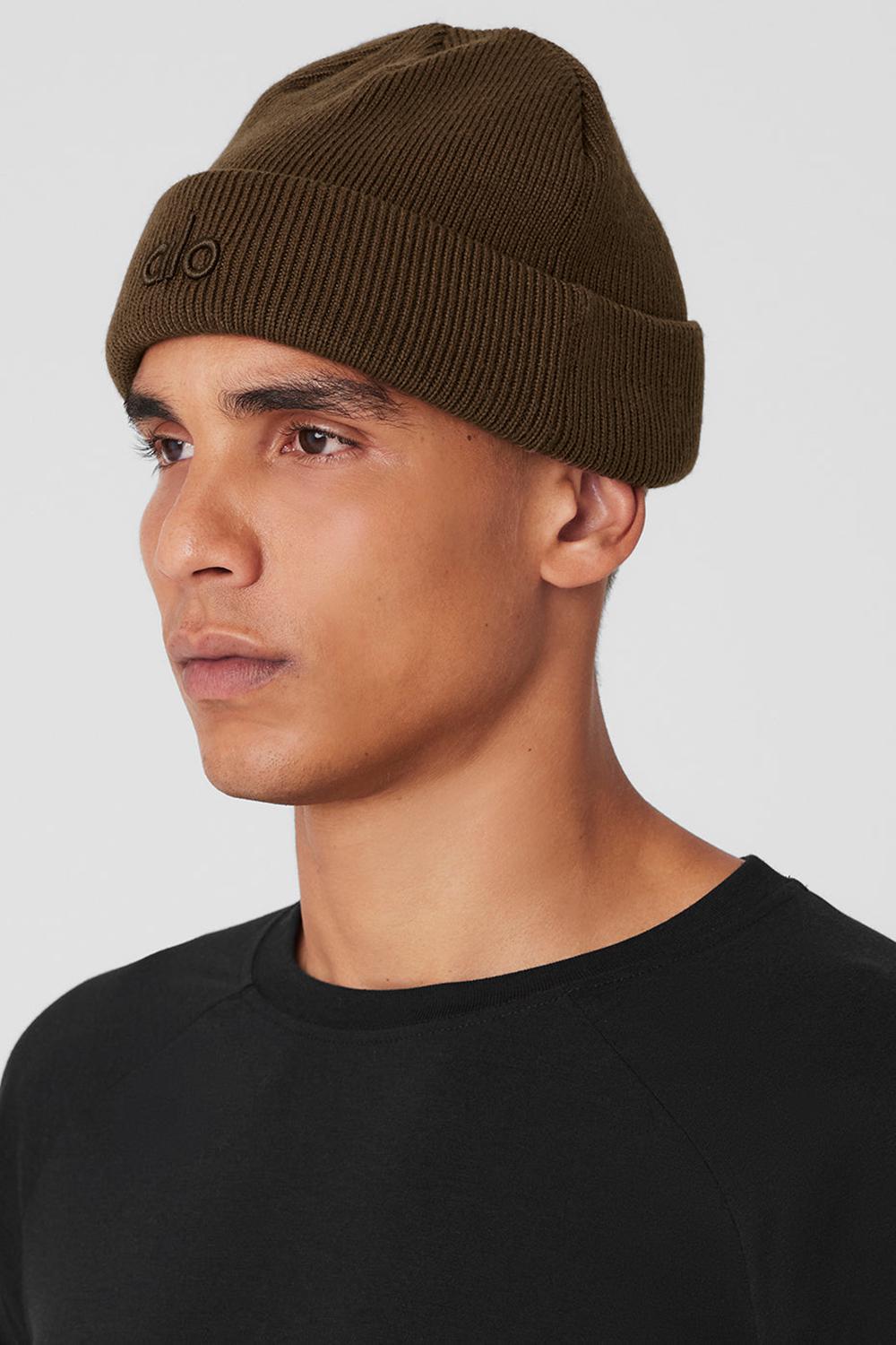 Gorro Alo Yoga Notable Hombre Espresso | Mexico  PQS-562718