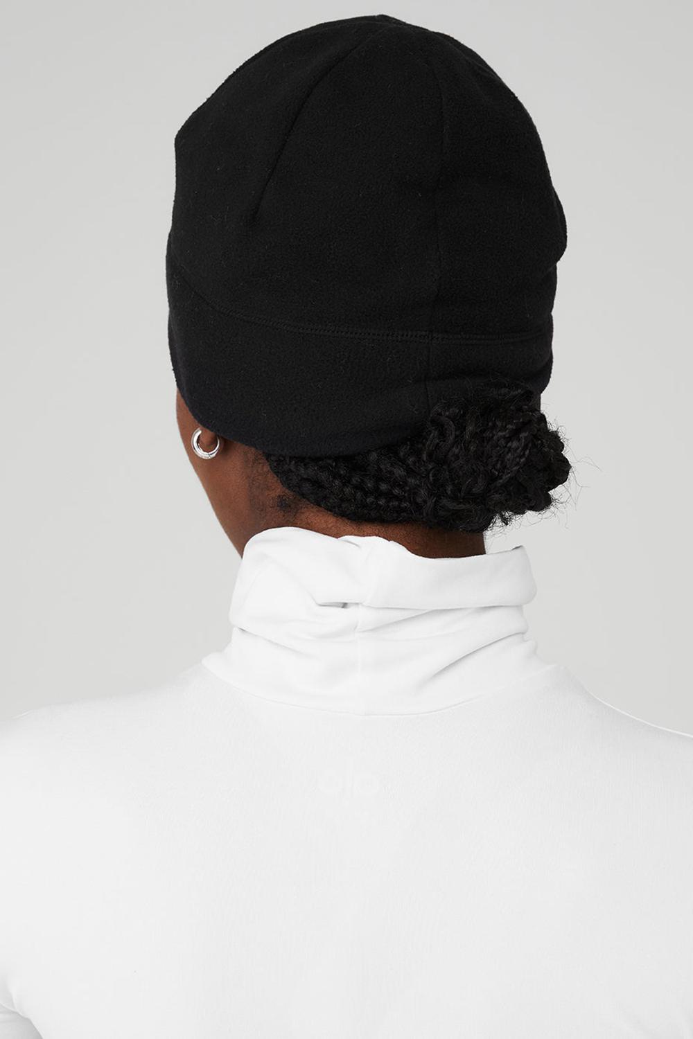 Gorro Alo Yoga Performance Fleece Mujer Negros | Mexico  NFM-607832