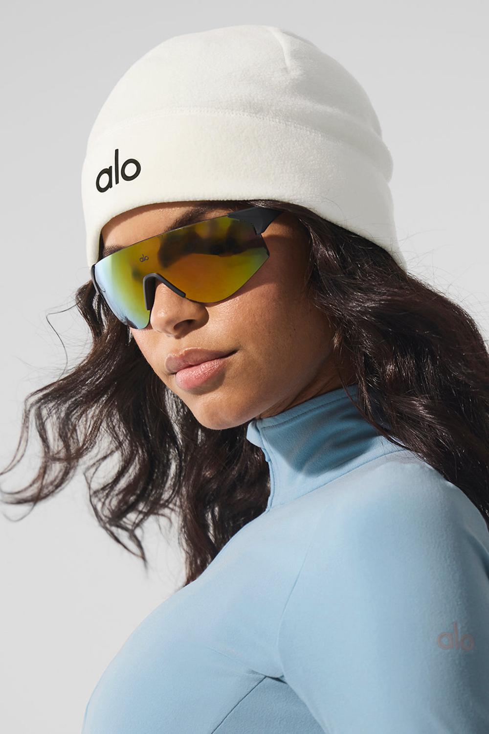 Gorro Alo Yoga Performance Fleece Mujer Ivory | Mexico  TIG-952730