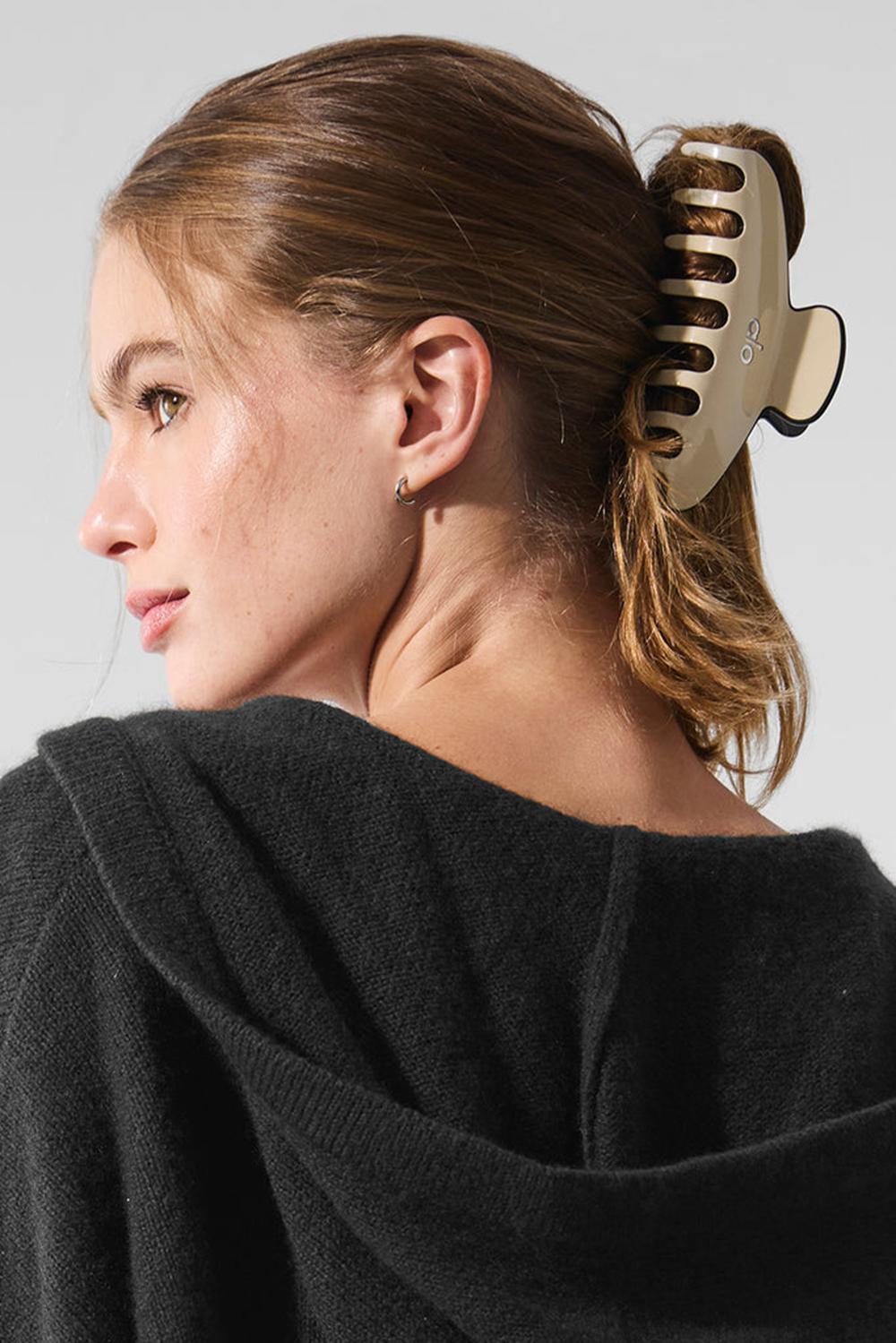 Hair Claw Alo Yoga Outline Claw Clip Mujer Negros | Mexico  SNH-358601