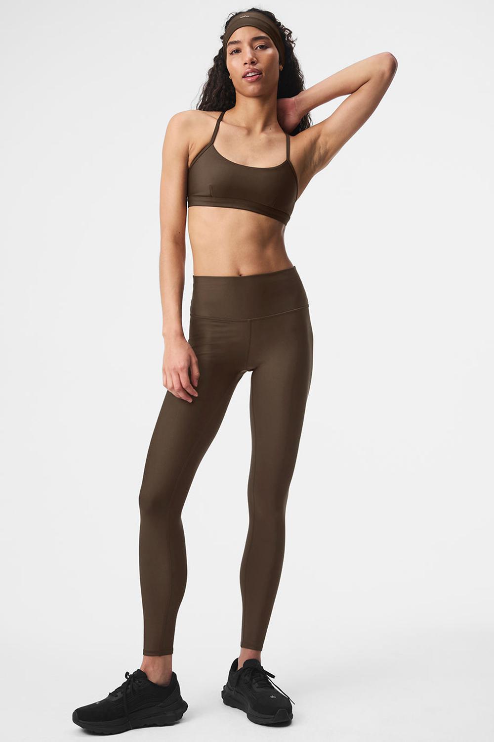 Leggins Alo Yoga 7/8 High-Waist Airlift Mujer Espresso | Mexico  CHU-076453