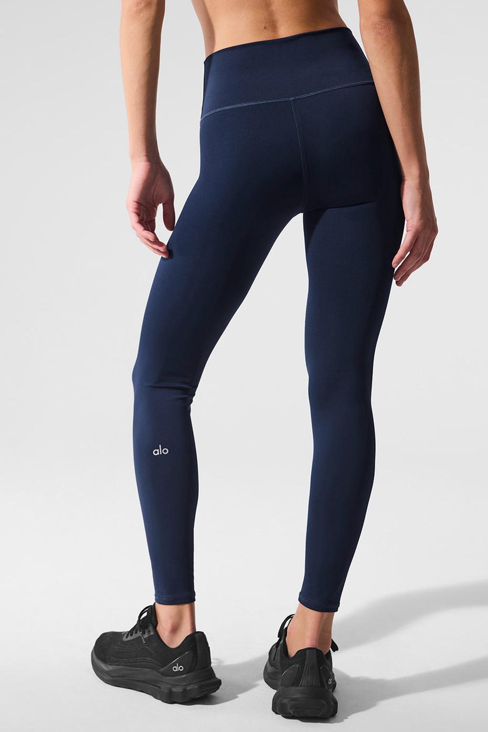 Leggins Alo Yoga 7/8 High-Waist Airlift Mujer Azul Marino | Mexico  WZR-481673