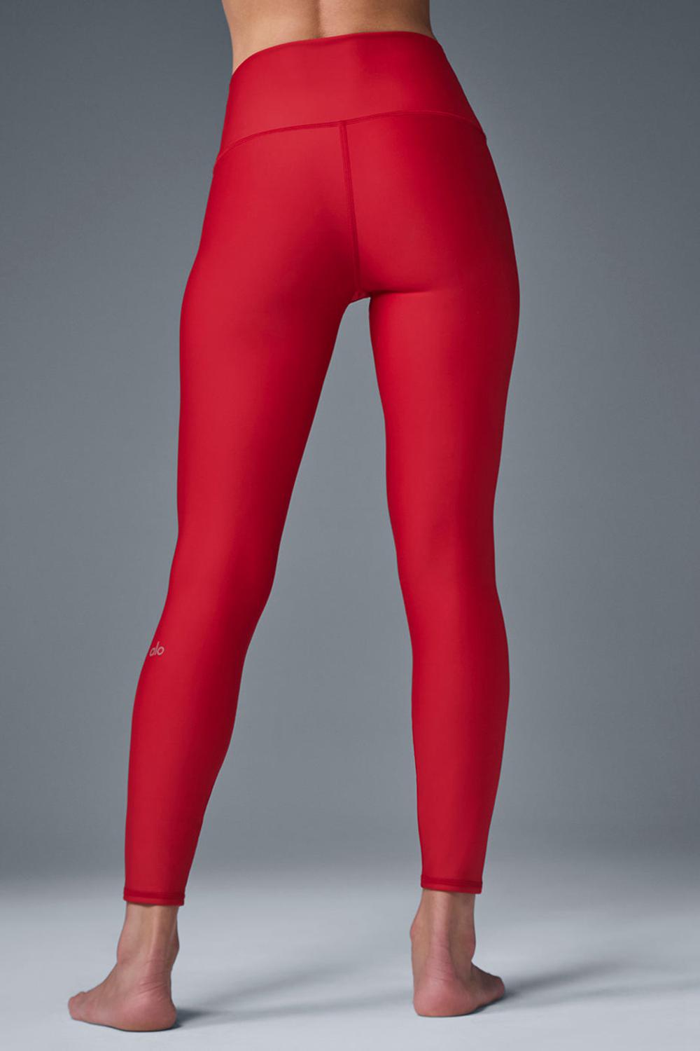 Leggins Alo Yoga 7/8 High-Waist Airlift Mujer Rojos | Mexico  GQH-973642