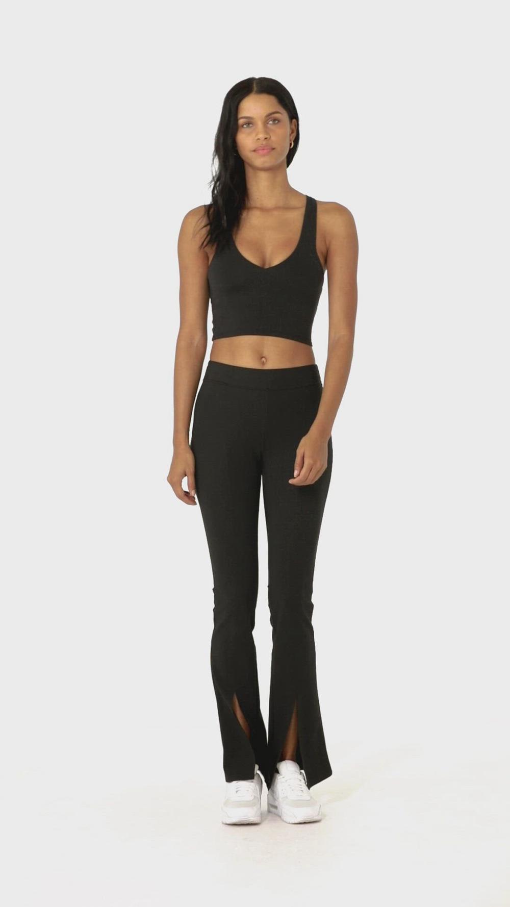 Leggins Alo Yoga Airbrush High-Waist Flutter Mujer Espresso | Mexico  FXL-367208