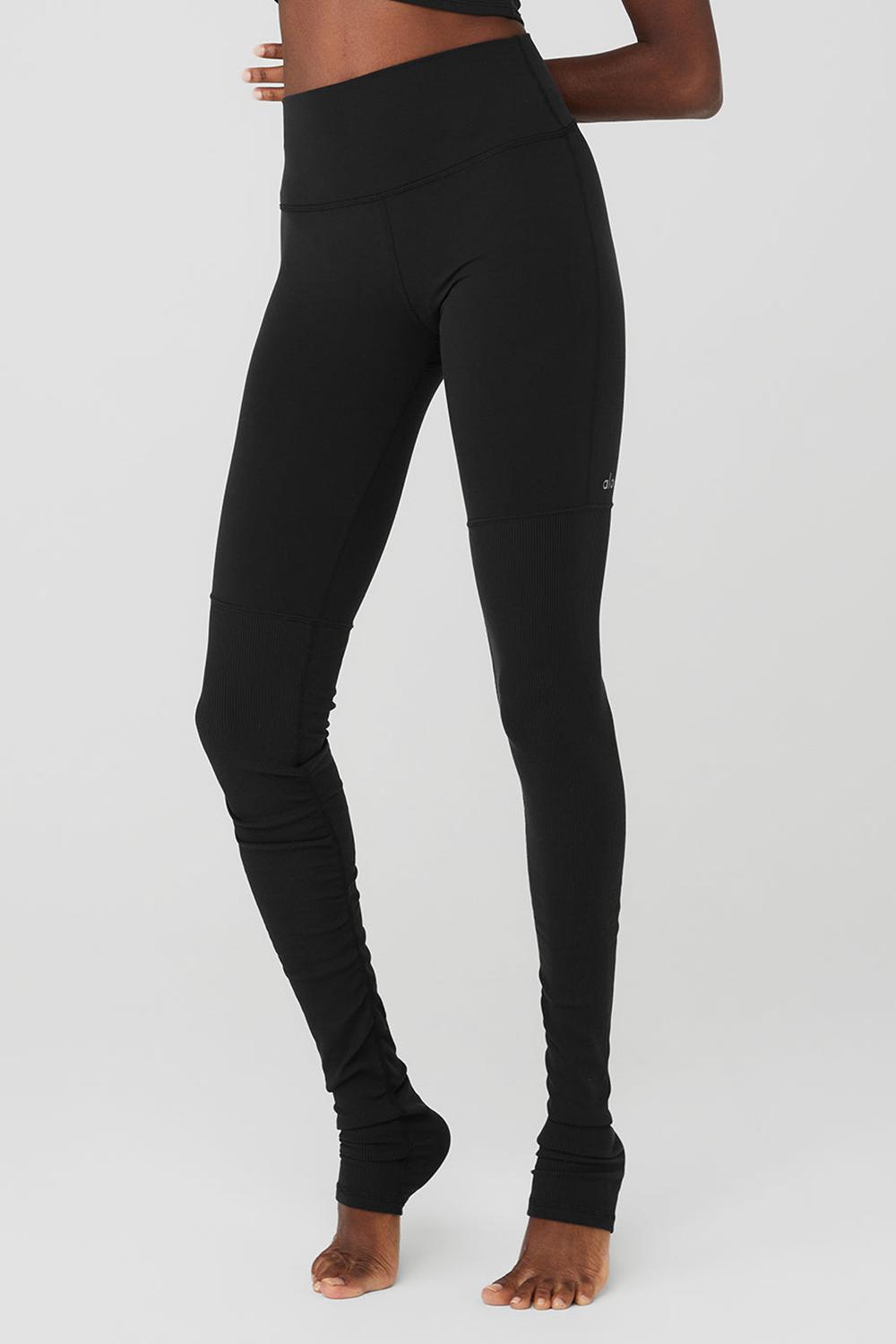 Leggins Alo Yoga Airbrush High-Waist Highlight Goddess Mujer Negros | Mexico  WIC-264857