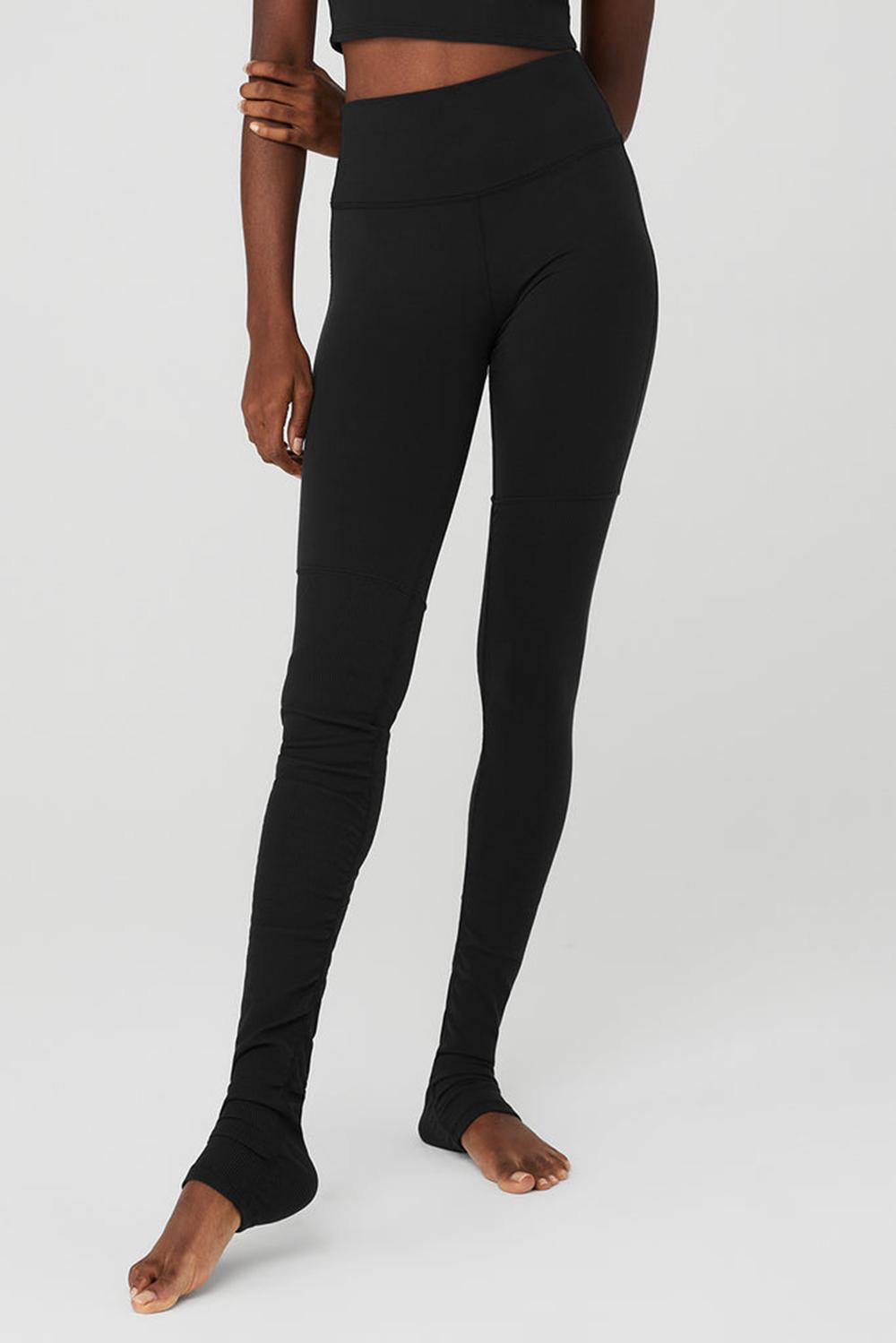Leggins Alo Yoga Airbrush High-Waist Highlight Goddess Mujer Negros | Mexico  WIC-264857