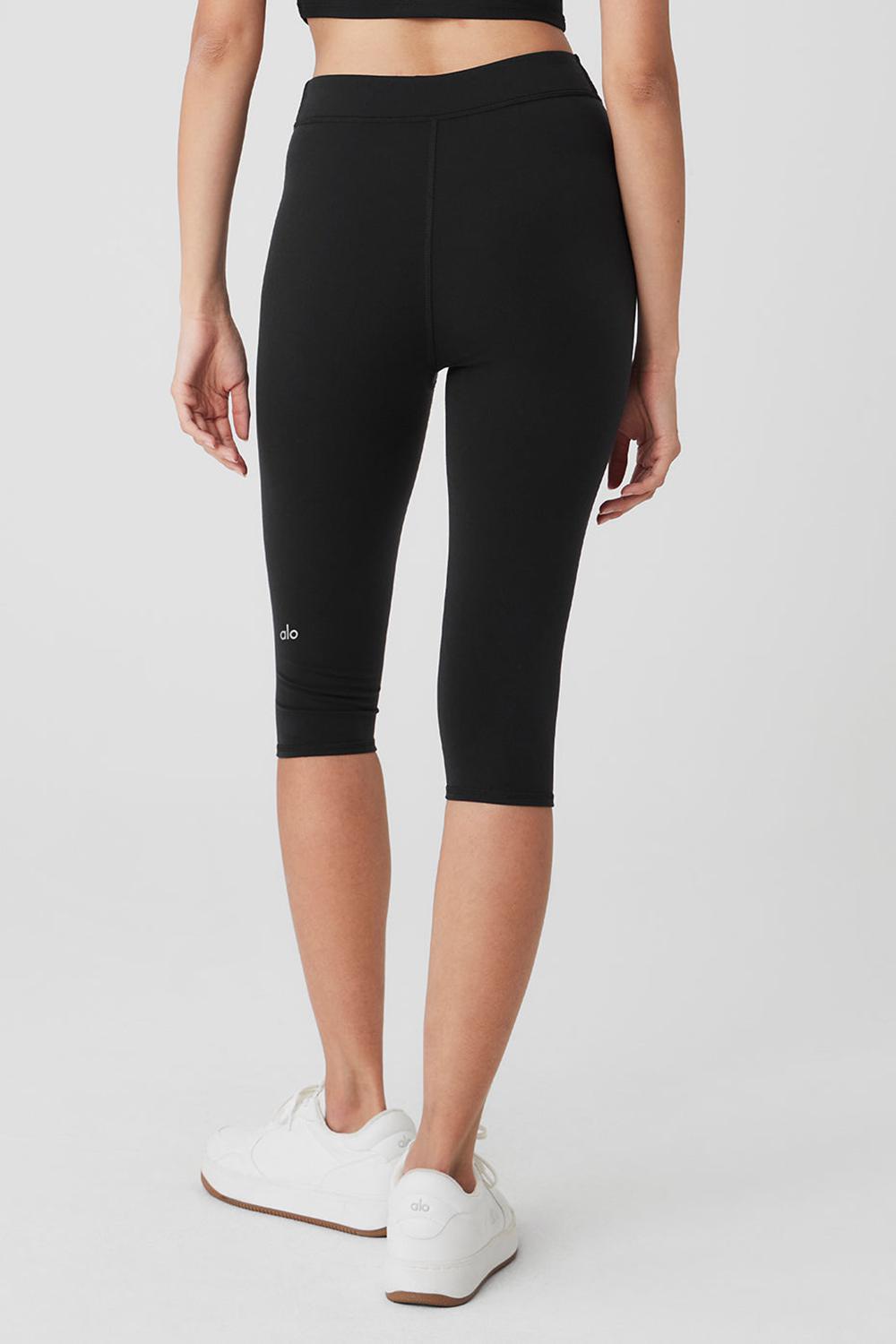 Leggins Alo Yoga Airbrush V-Cut Defineri Mujer Negros | Mexico  CLQ-701293