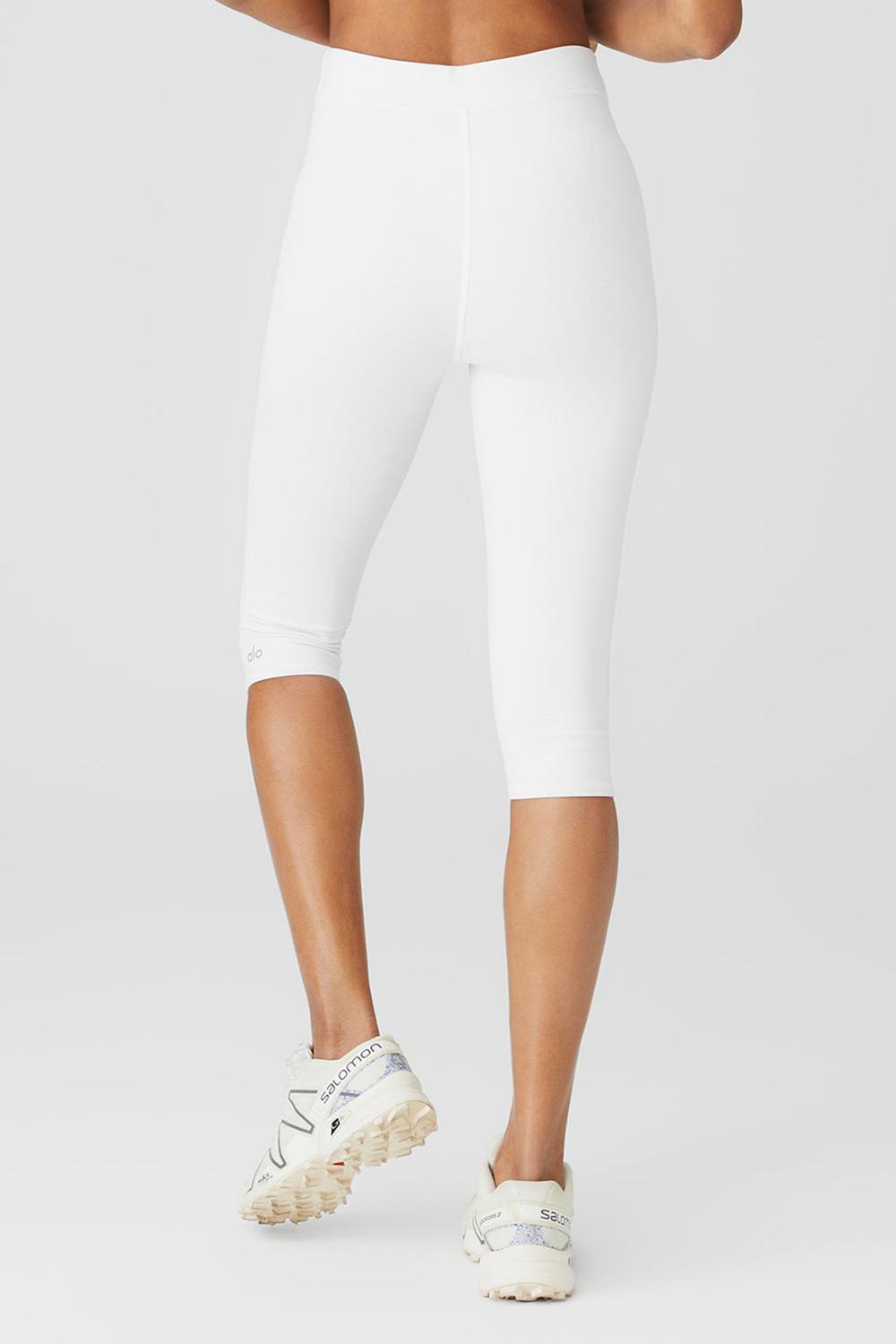 Leggins Alo Yoga Airbrush V-Cut Defineri Mujer Blancos | Mexico  SYV-418059