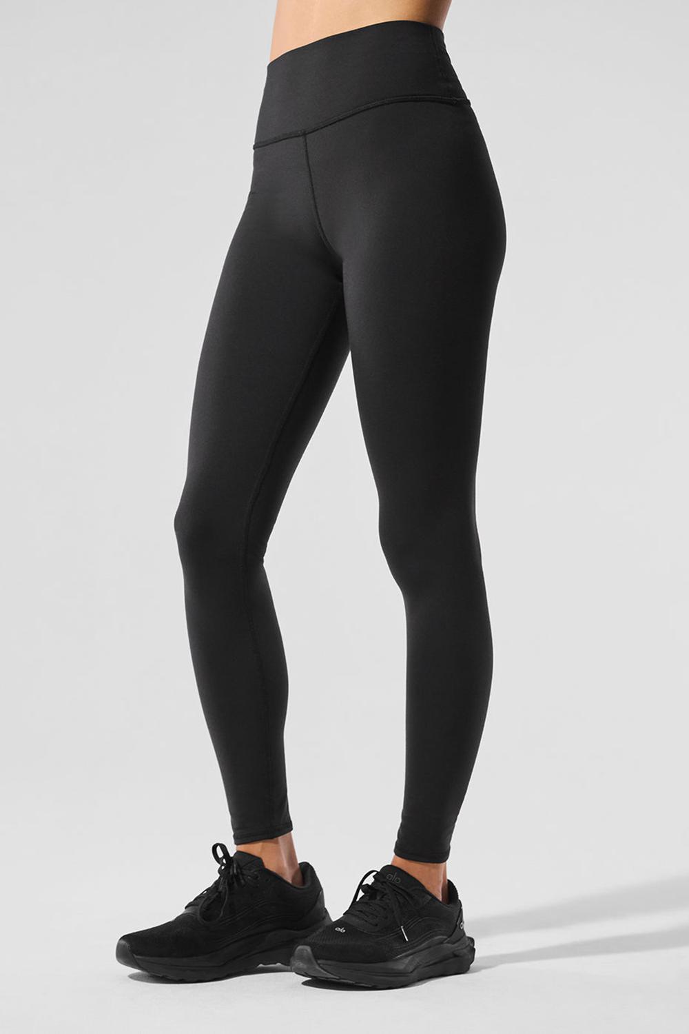 Leggins Alo Yoga Airbrush Winter Warm High-Waist Nocturne Mujer Negros | Mexico  CBF-591436