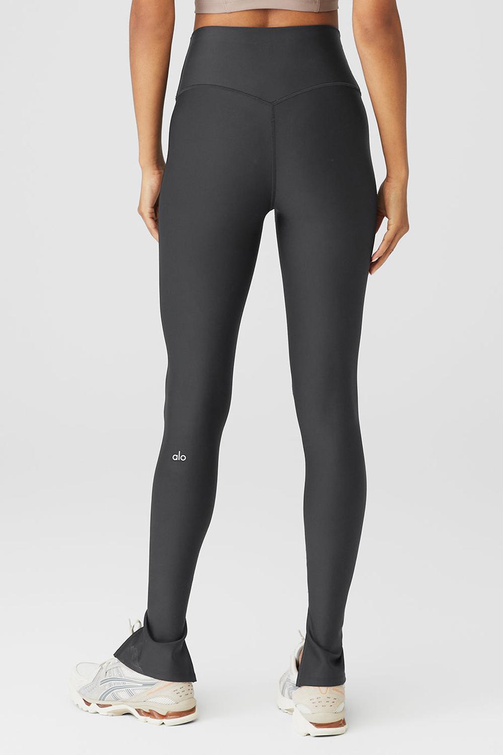 Leggins Alo Yoga Airlift High-Waist Elongated Mujer Anthracite | Mexico  HFV-750392