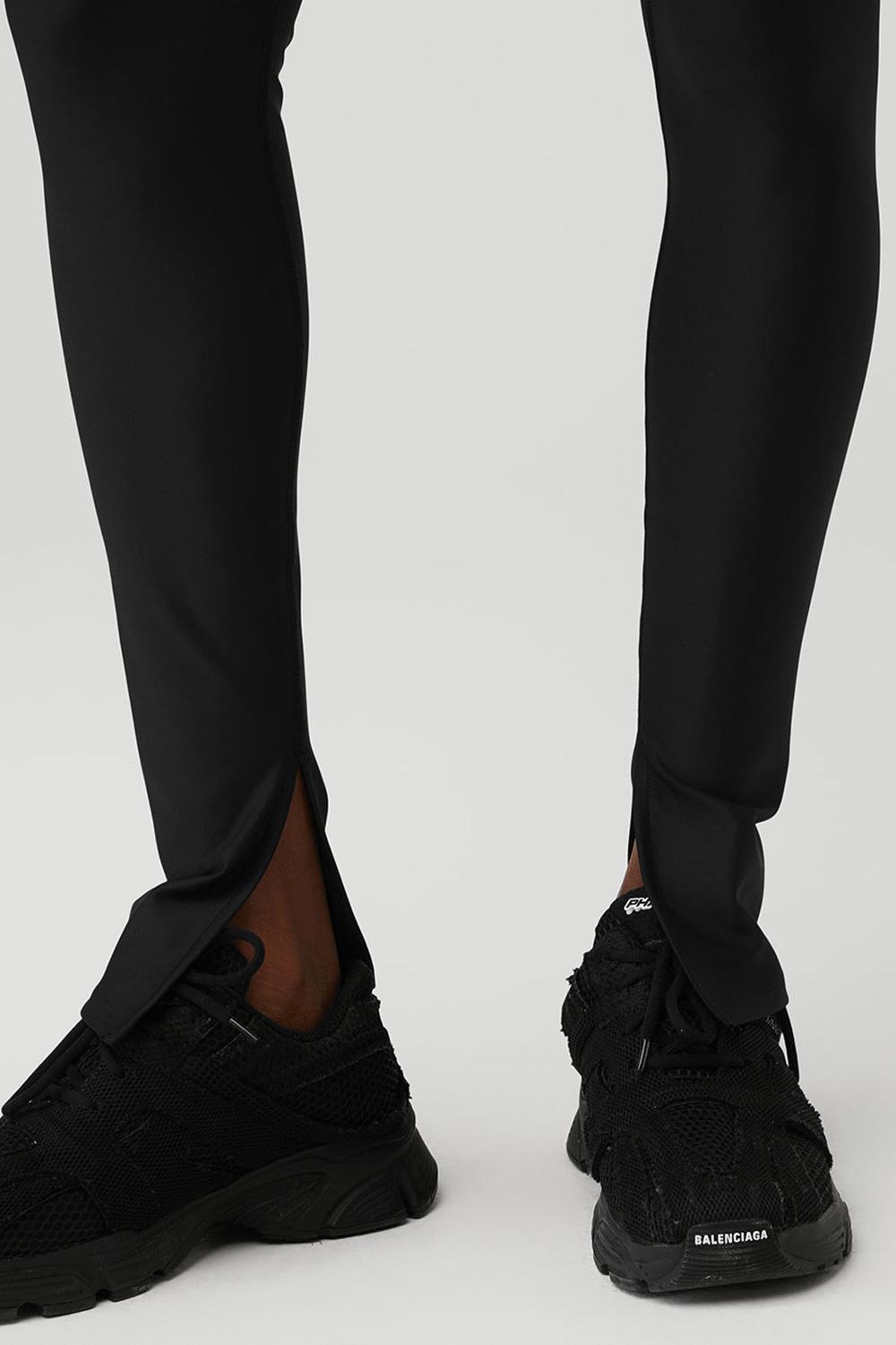 Leggins Alo Yoga Airlift High-Waist Elongated Mujer Negros | Mexico  QOC-435608