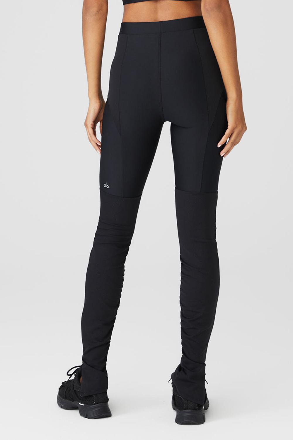 Leggins Alo Yoga Airlift High-Waist Street Goddess Mujer Negros | Mexico  YTF-354208