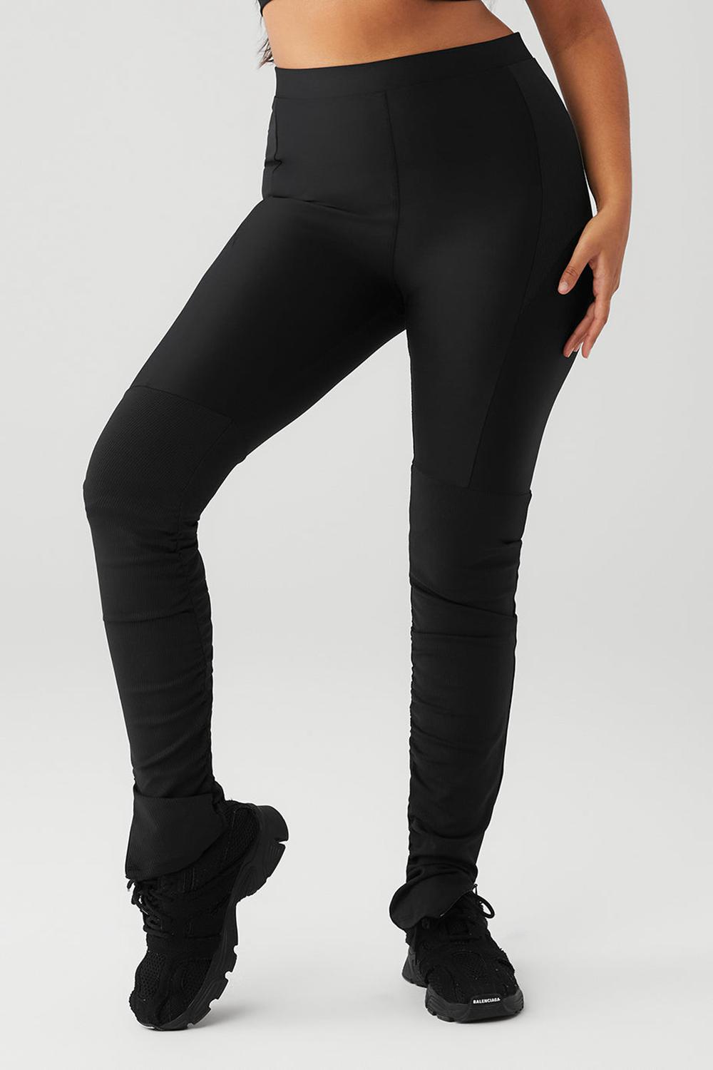 Leggins Alo Yoga Airlift High-Waist Street Goddess Mujer Negros | Mexico  YTF-354208