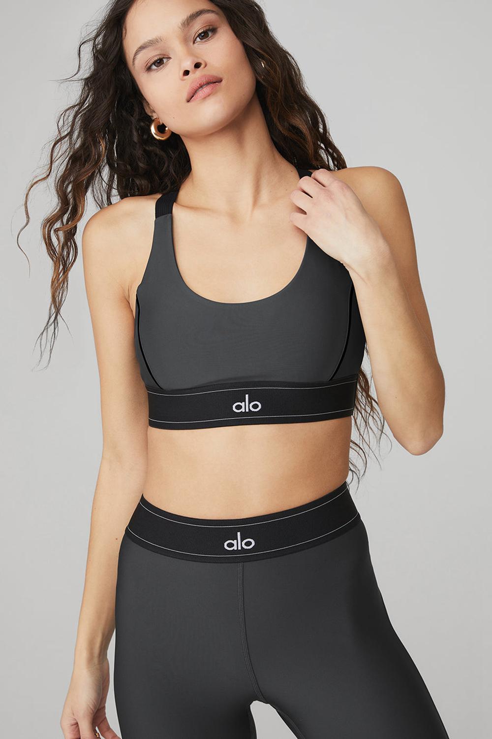Leggins Alo Yoga Airlift High-Waist Suit Up Mujer Negros | Mexico  CNF-517298