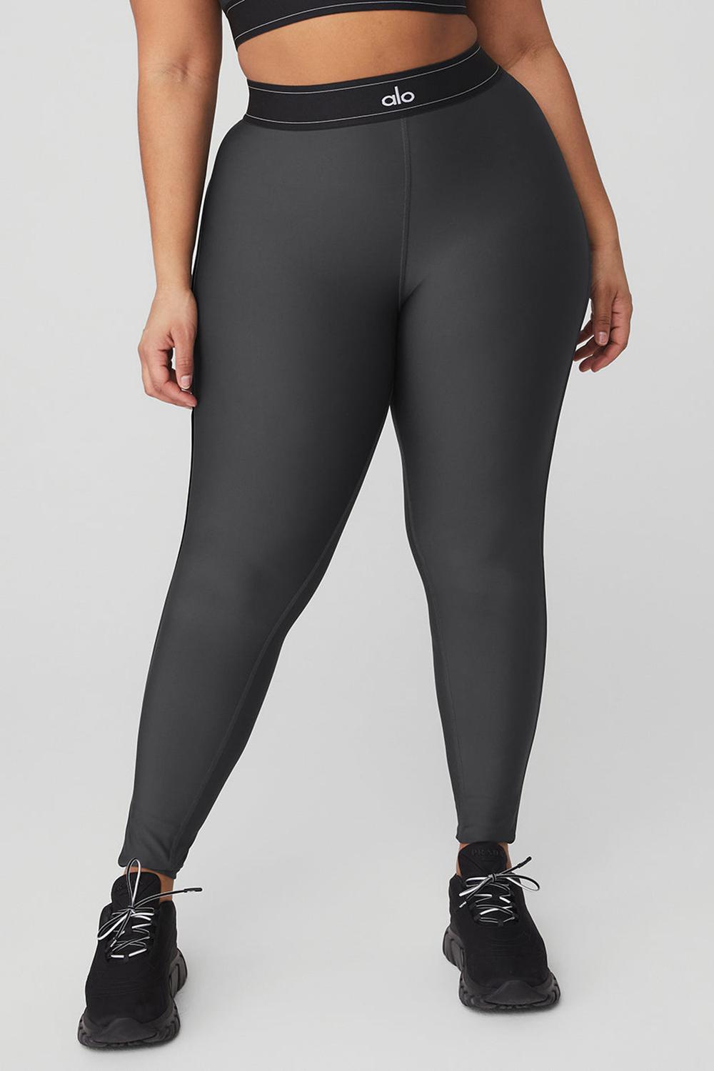 Leggins Alo Yoga Airlift High-Waist Suit Up Mujer Negros | Mexico  CNF-517298