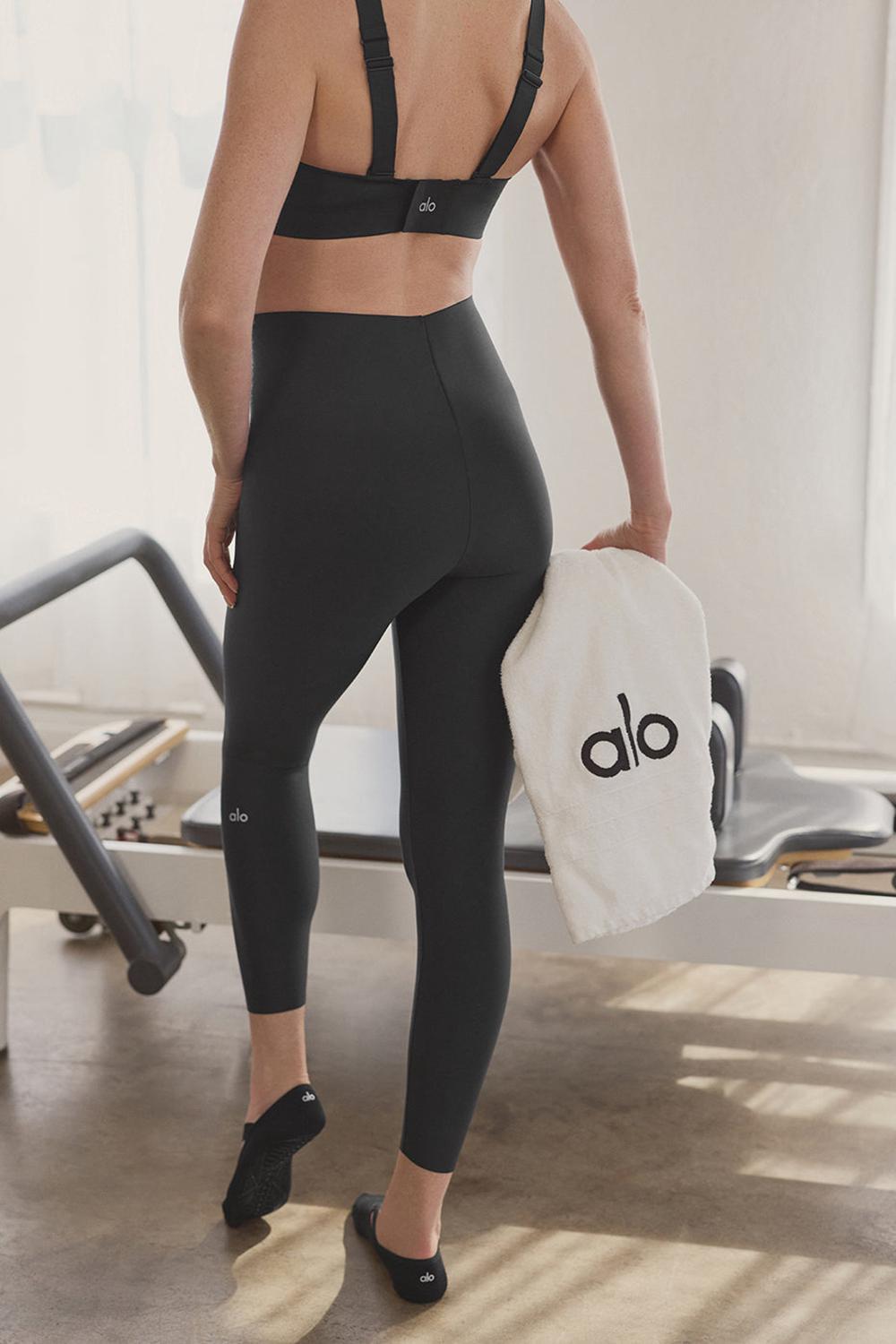Leggins Alo Yoga Airlift Strength Extreme High-Waist 7/8 Mujer Negros | Mexico  PLC-469013