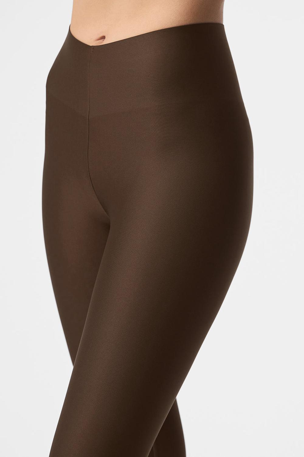 Leggins Alo Yoga Airlift Strength Extreme High-Waist 7/8 Mujer Espresso | Mexico  LNZ-618504
