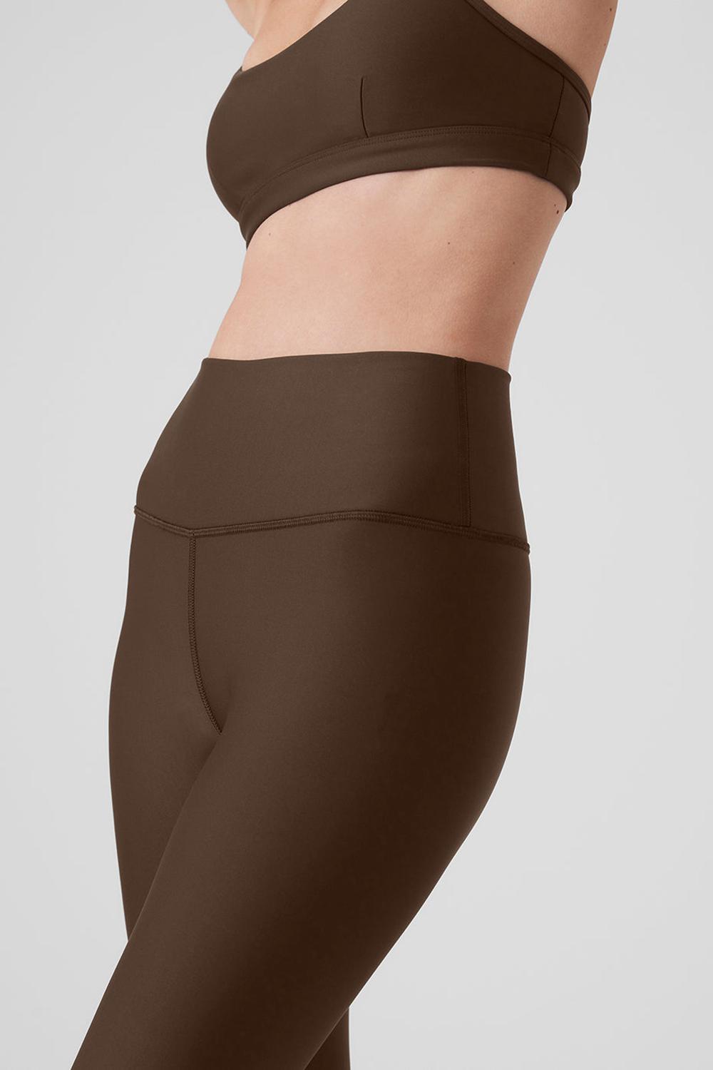 Leggins Alo Yoga Airlift Winter Warm High-Waist Mujer Espresso | Mexico  RSX-879650